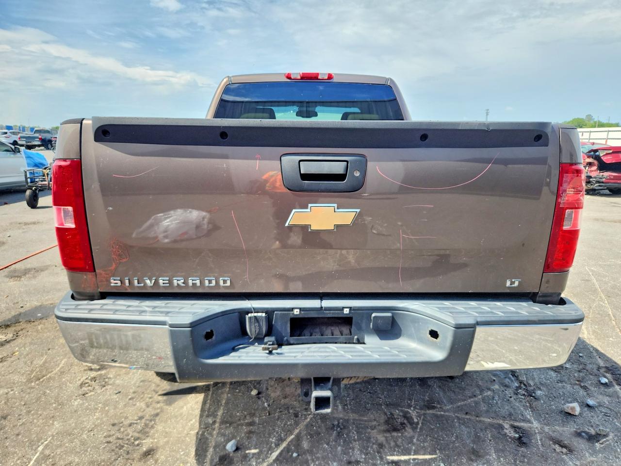 2008 Chevrolet Silverado C1500 Brown vin: 2GCEC19J681128970