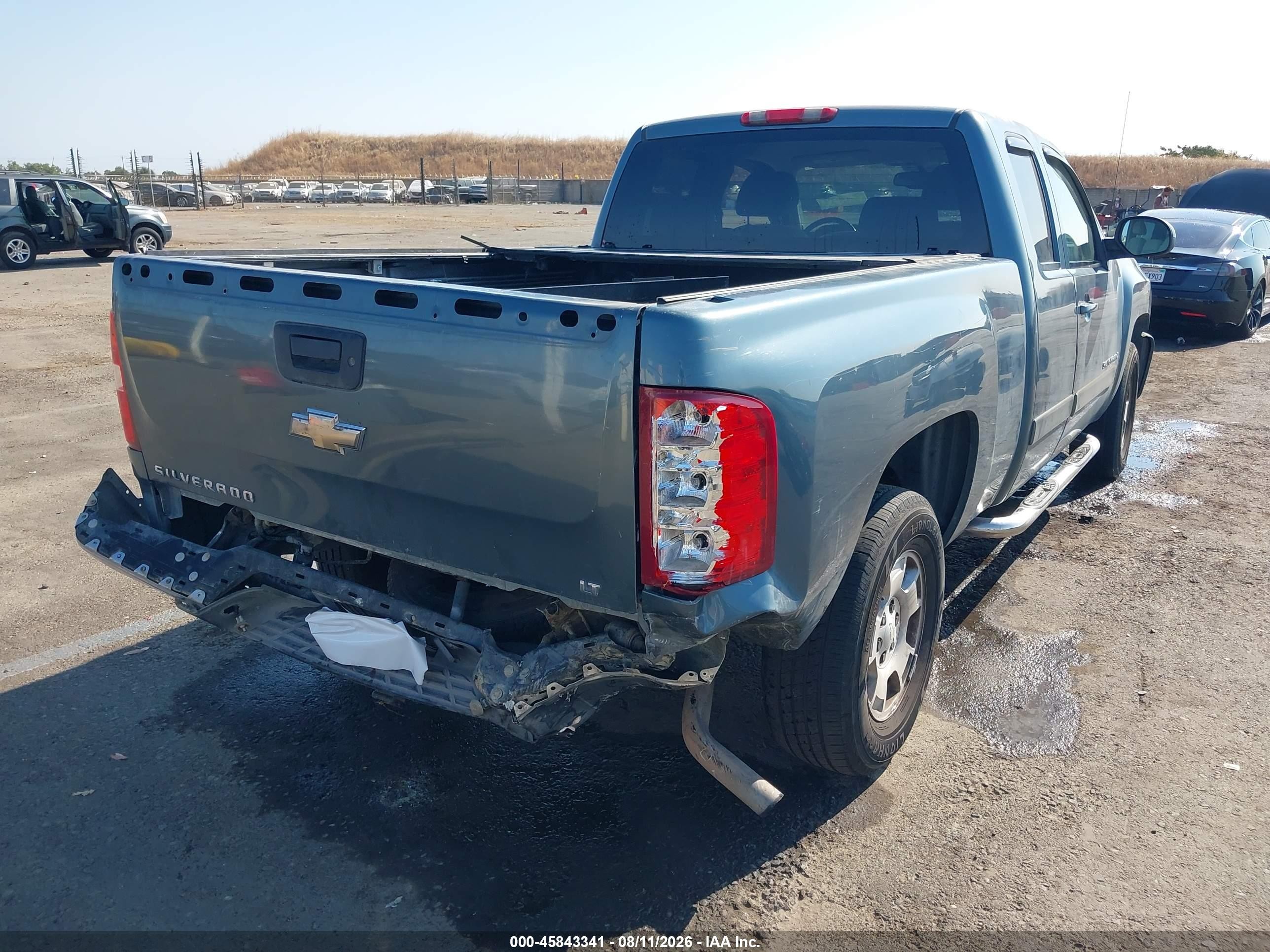 2008 Chevrolet Silverado 1500 Lt1 Blue vin: 2GCEC19J681235999