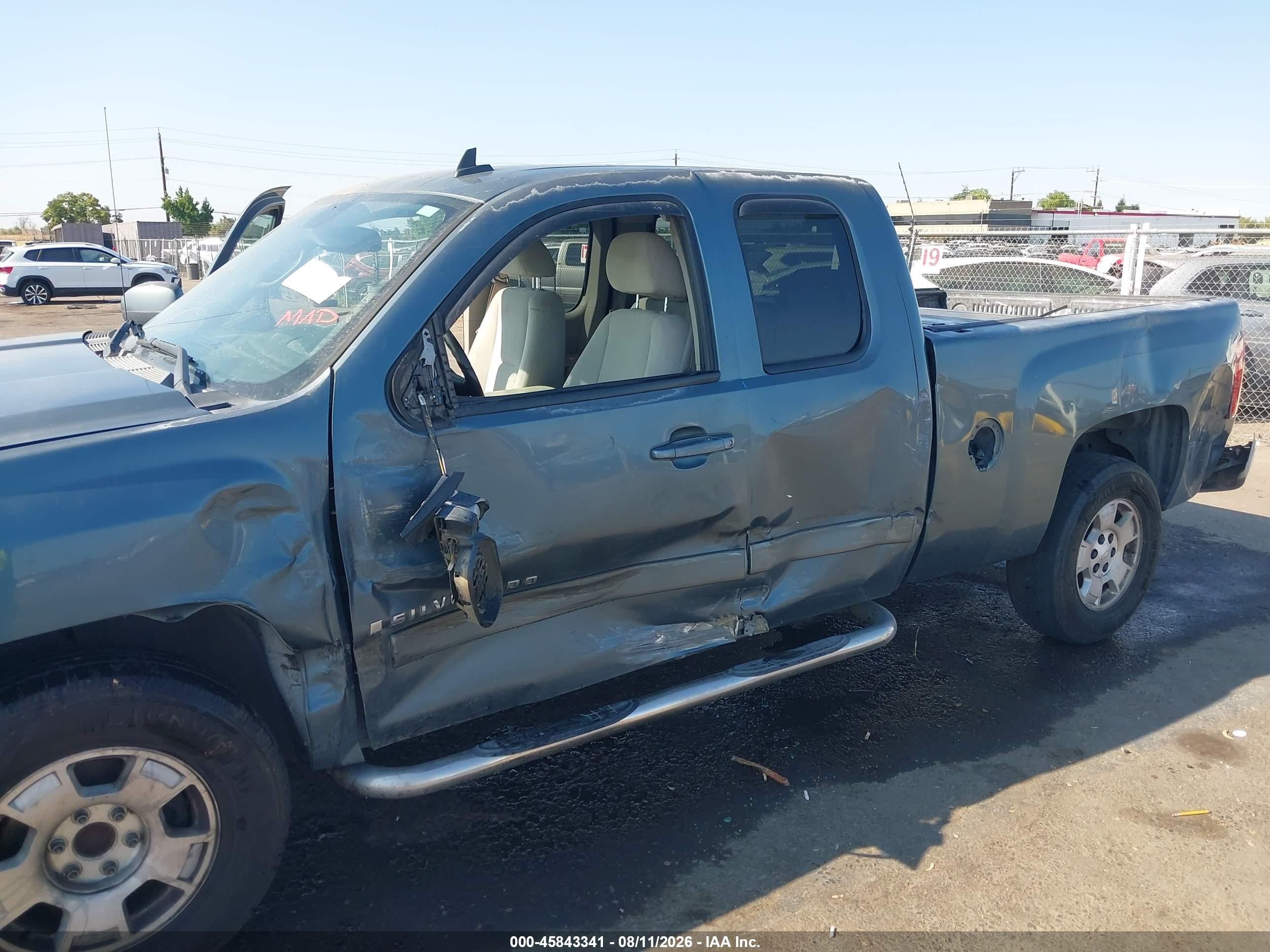 2008 Chevrolet Silverado 1500 Lt1 Blue vin: 2GCEC19J681235999