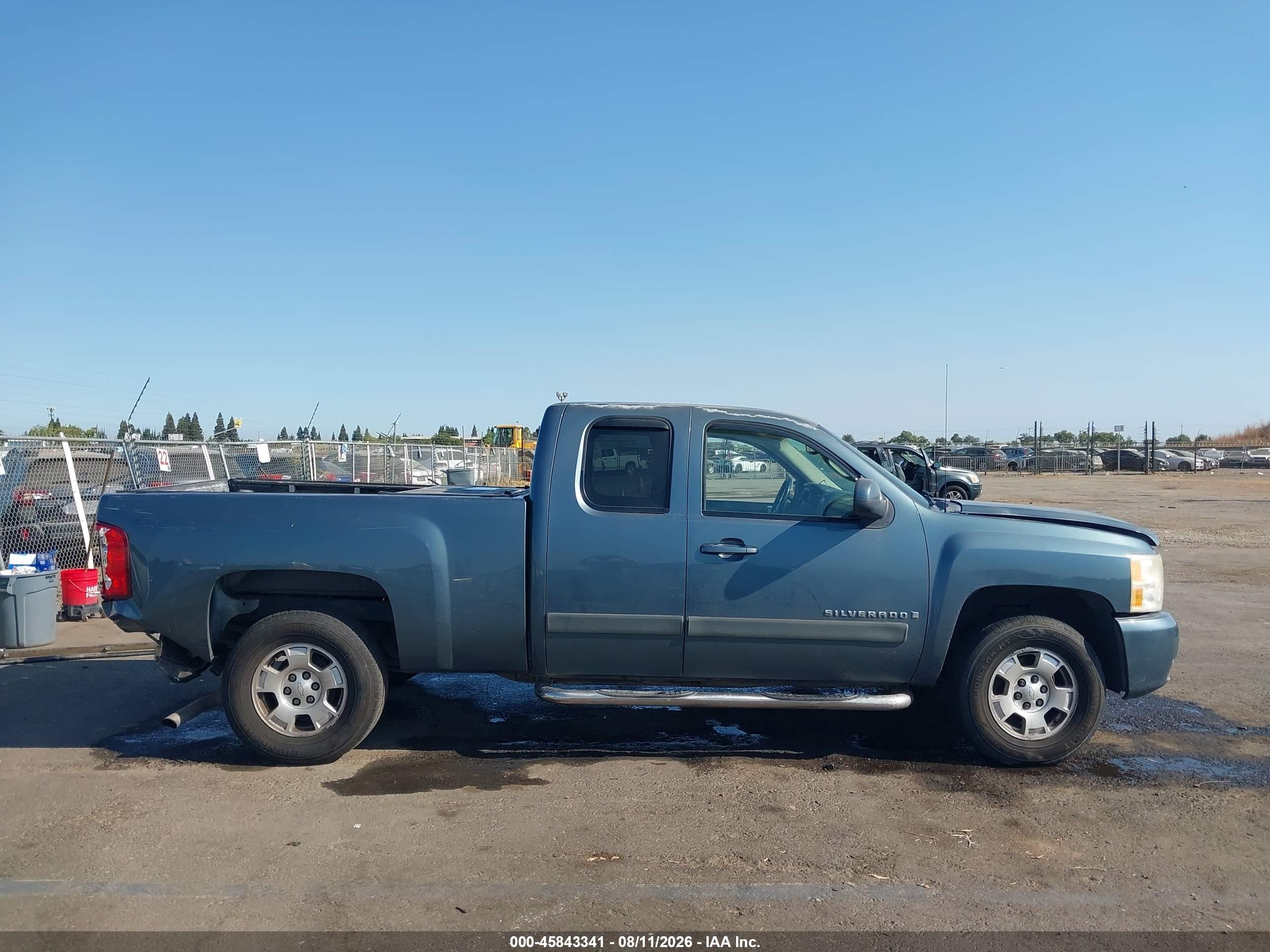 2008 Chevrolet Silverado 1500 Lt1 Blue vin: 2GCEC19J681235999