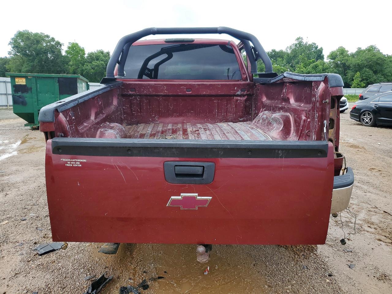 2008 Chevrolet Silverado C1500 Burgundy vin: 2GCEC19J781131585