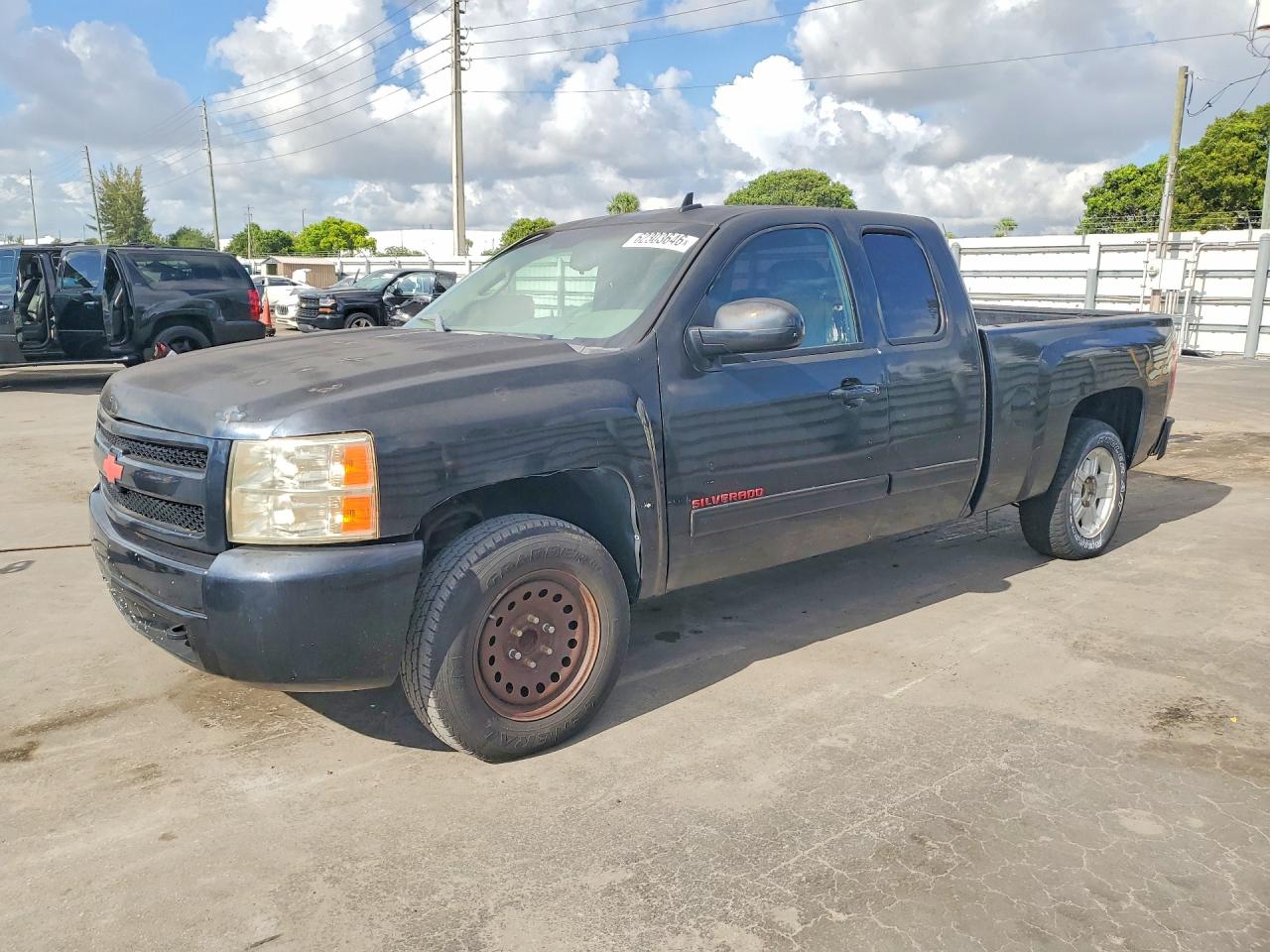 2008 Chevrolet Silverado C1500 Black vin: 2GCEC19J781238054