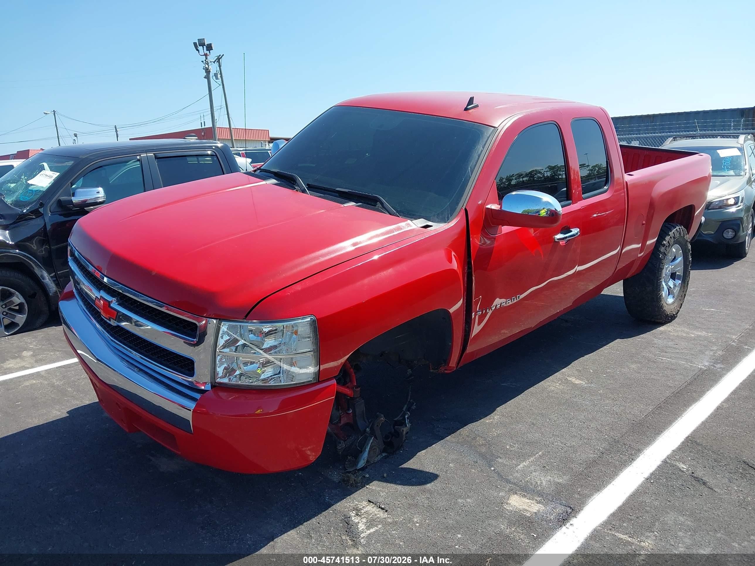 2007 Chevrolet Silverado 1500 Lt1 Red vin: 2GCEC19J971691509