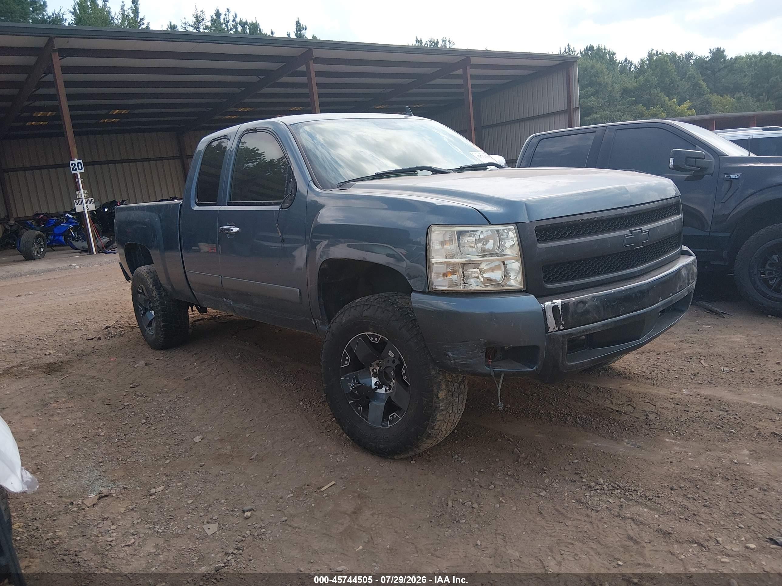 2008 Chevrolet Silverado 1500 Lt1 Blue vin: 2GCEC19J981140207