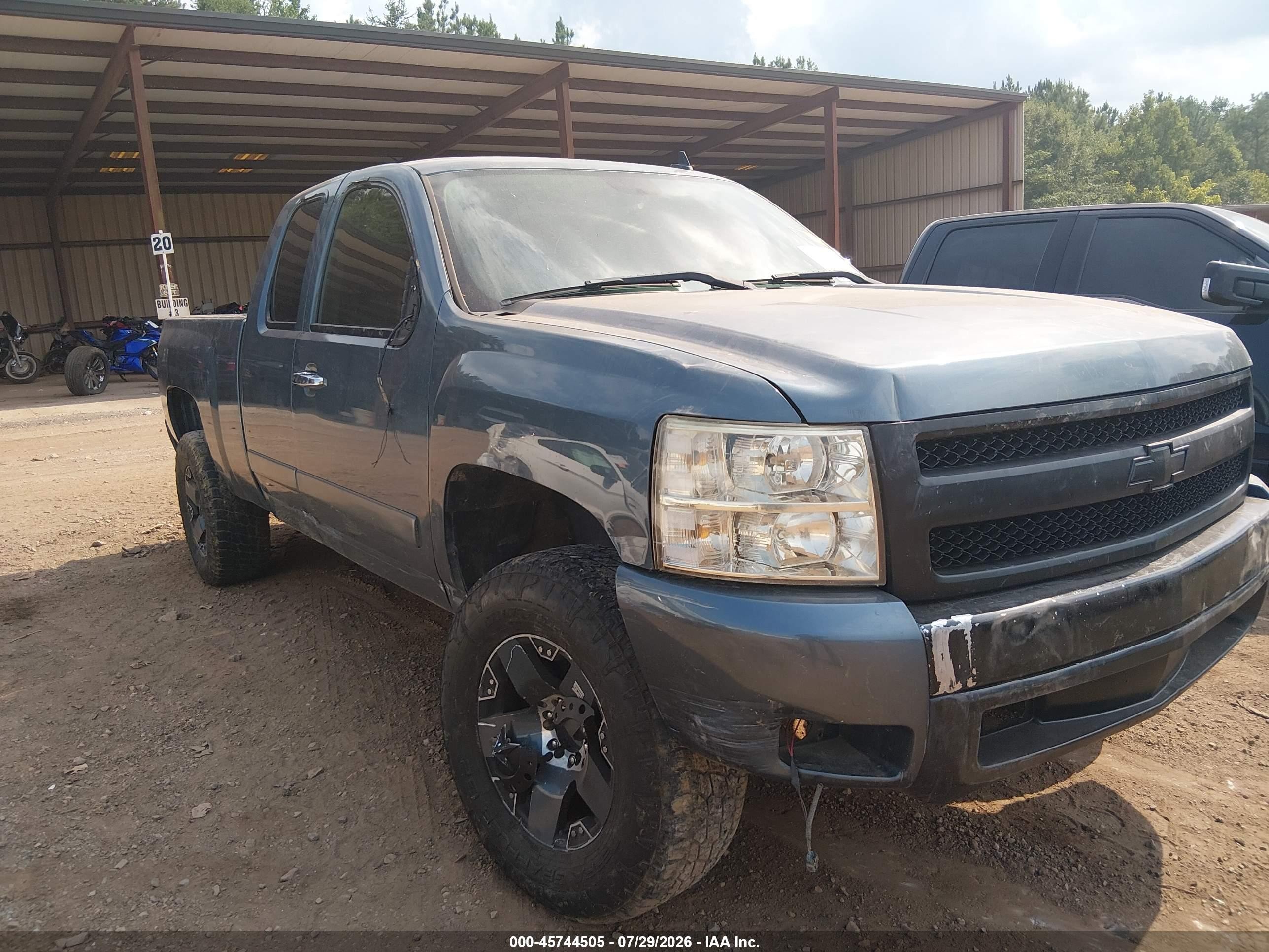 2008 Chevrolet Silverado 1500 Lt1 Blue vin: 2GCEC19J981140207