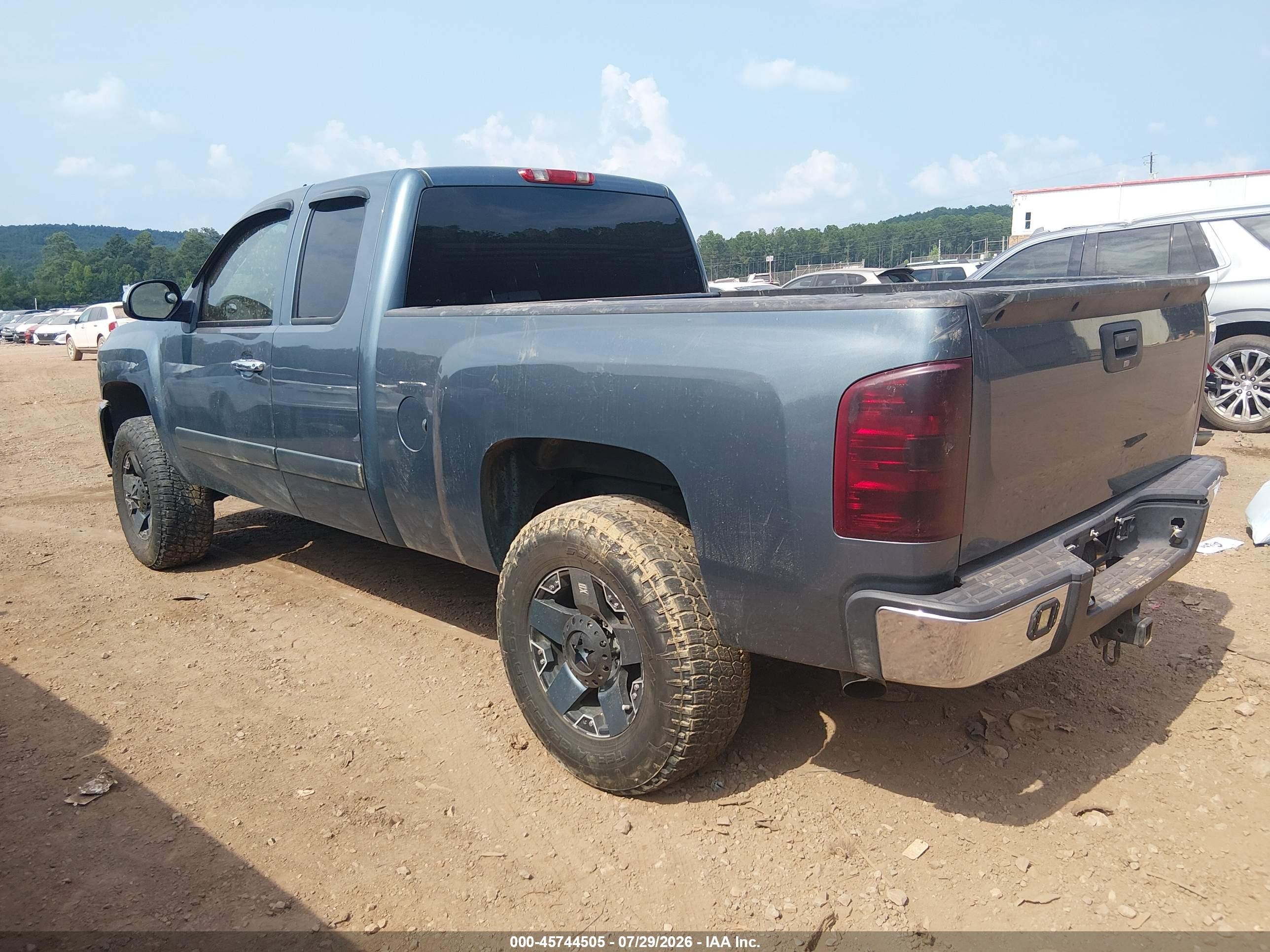 2008 Chevrolet Silverado 1500 Lt1 Blue vin: 2GCEC19J981140207