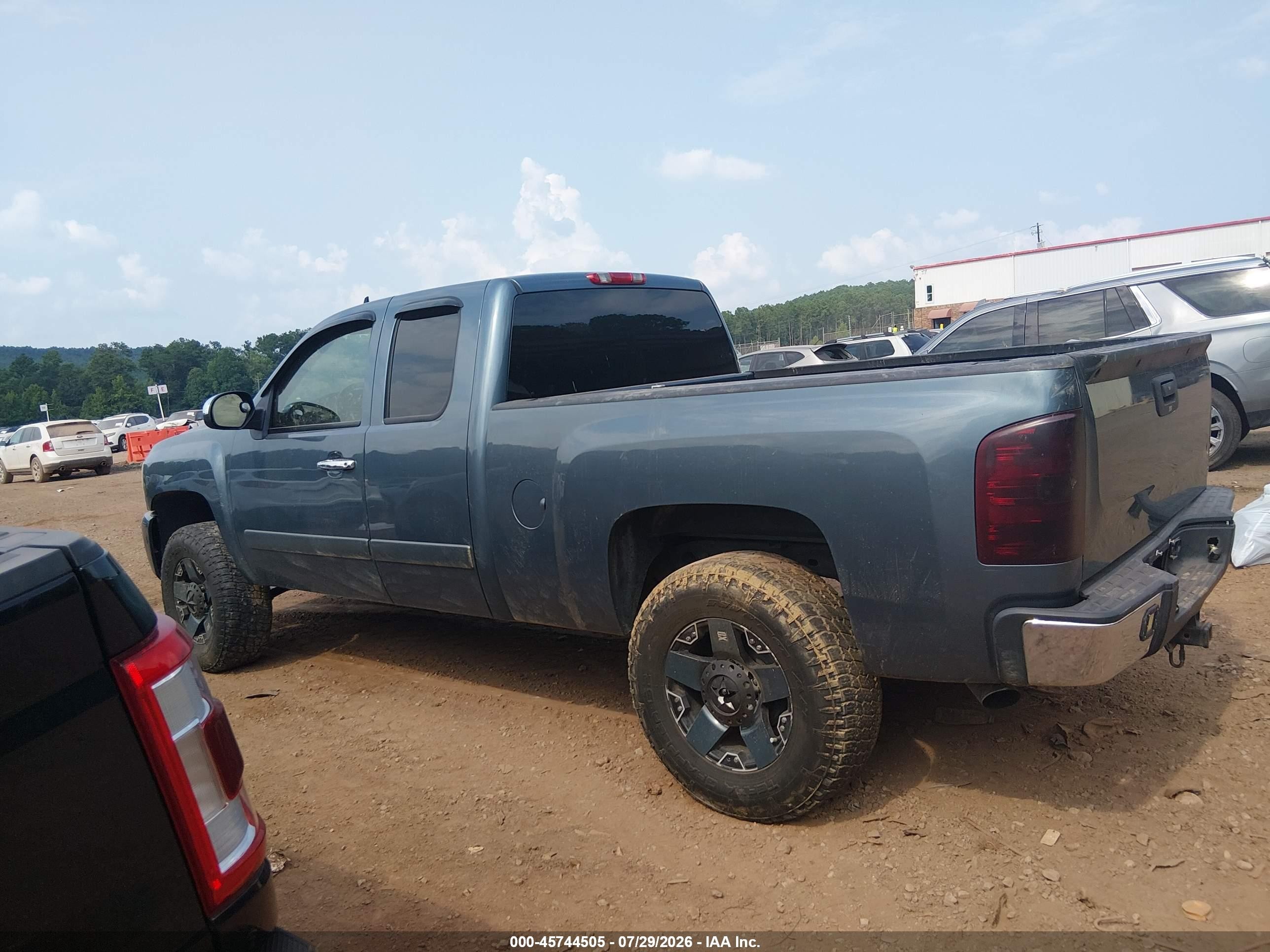 2008 Chevrolet Silverado 1500 Lt1 Blue vin: 2GCEC19J981140207