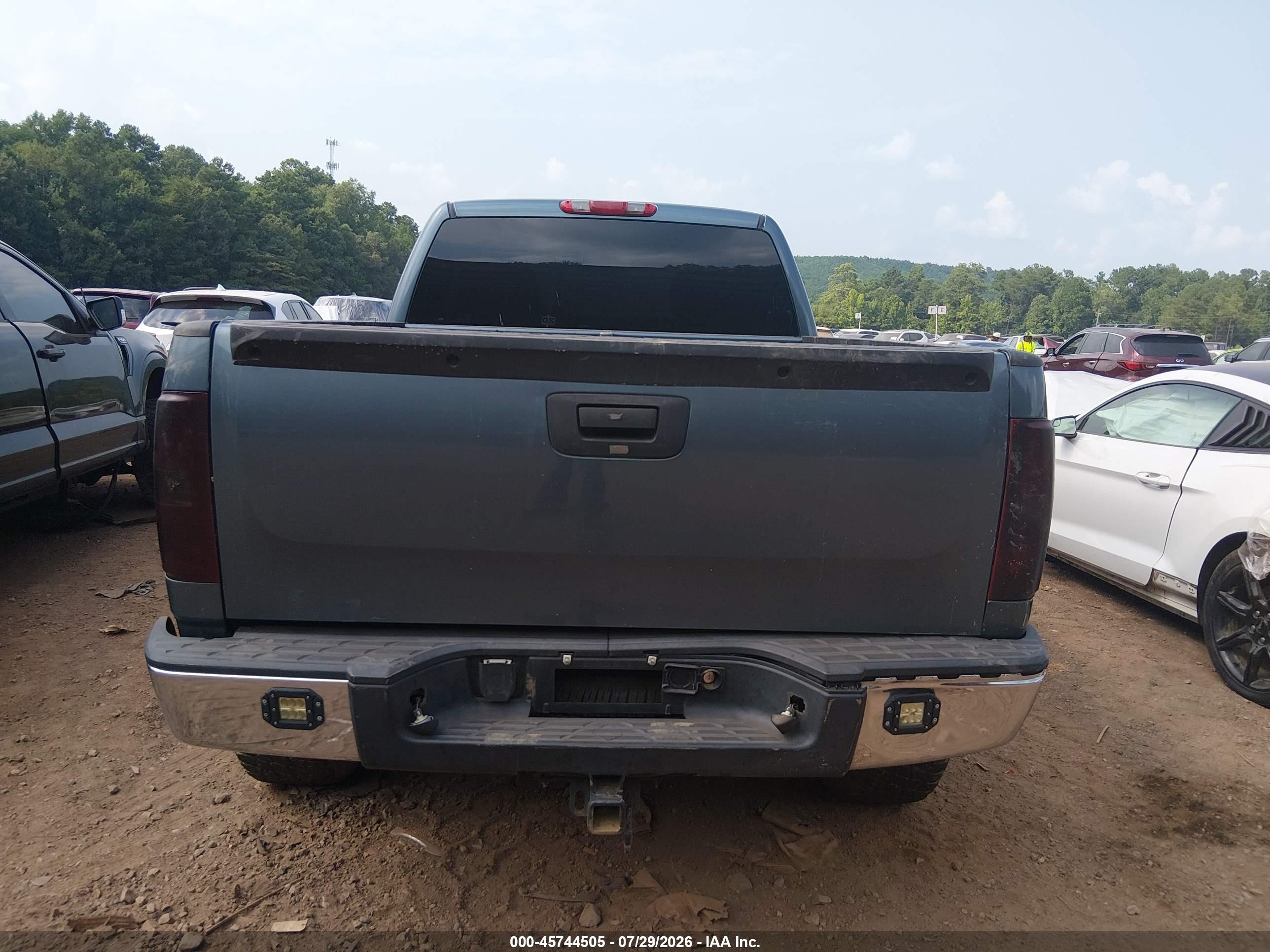 2008 Chevrolet Silverado 1500 Lt1 Blue vin: 2GCEC19J981140207