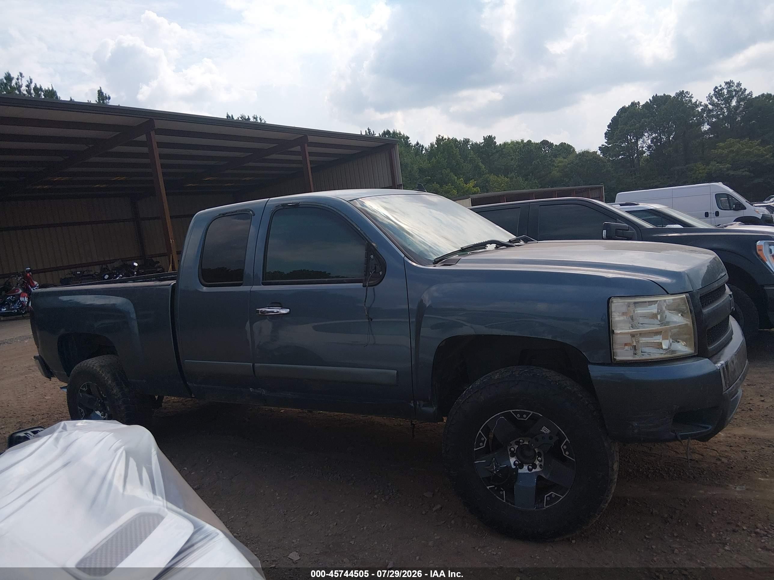 2008 Chevrolet Silverado 1500 Lt1 Blue vin: 2GCEC19J981140207