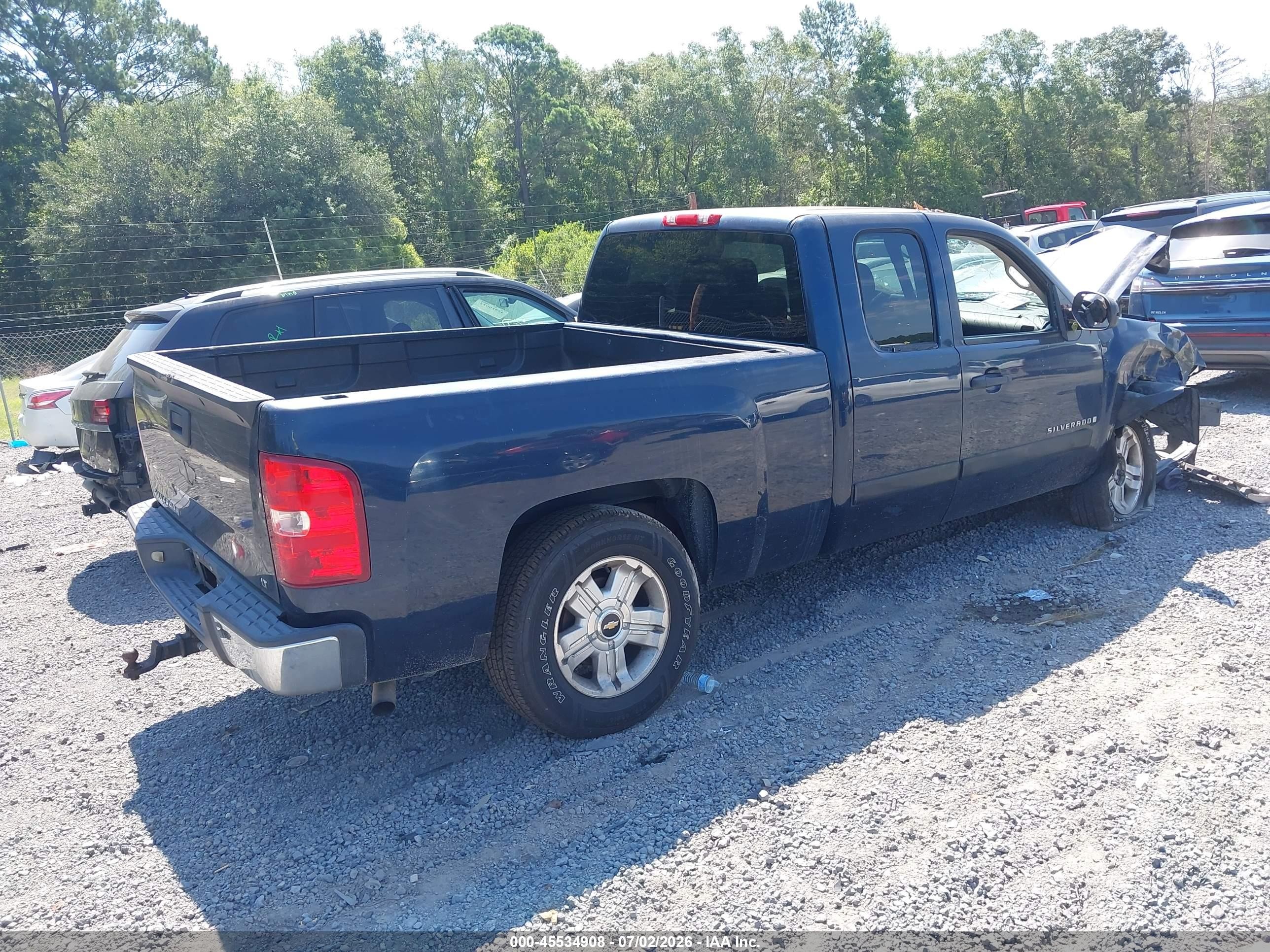 2008 Chevrolet Silverado 1500 Lt1 Navy vin: 2GCEC19J981188466