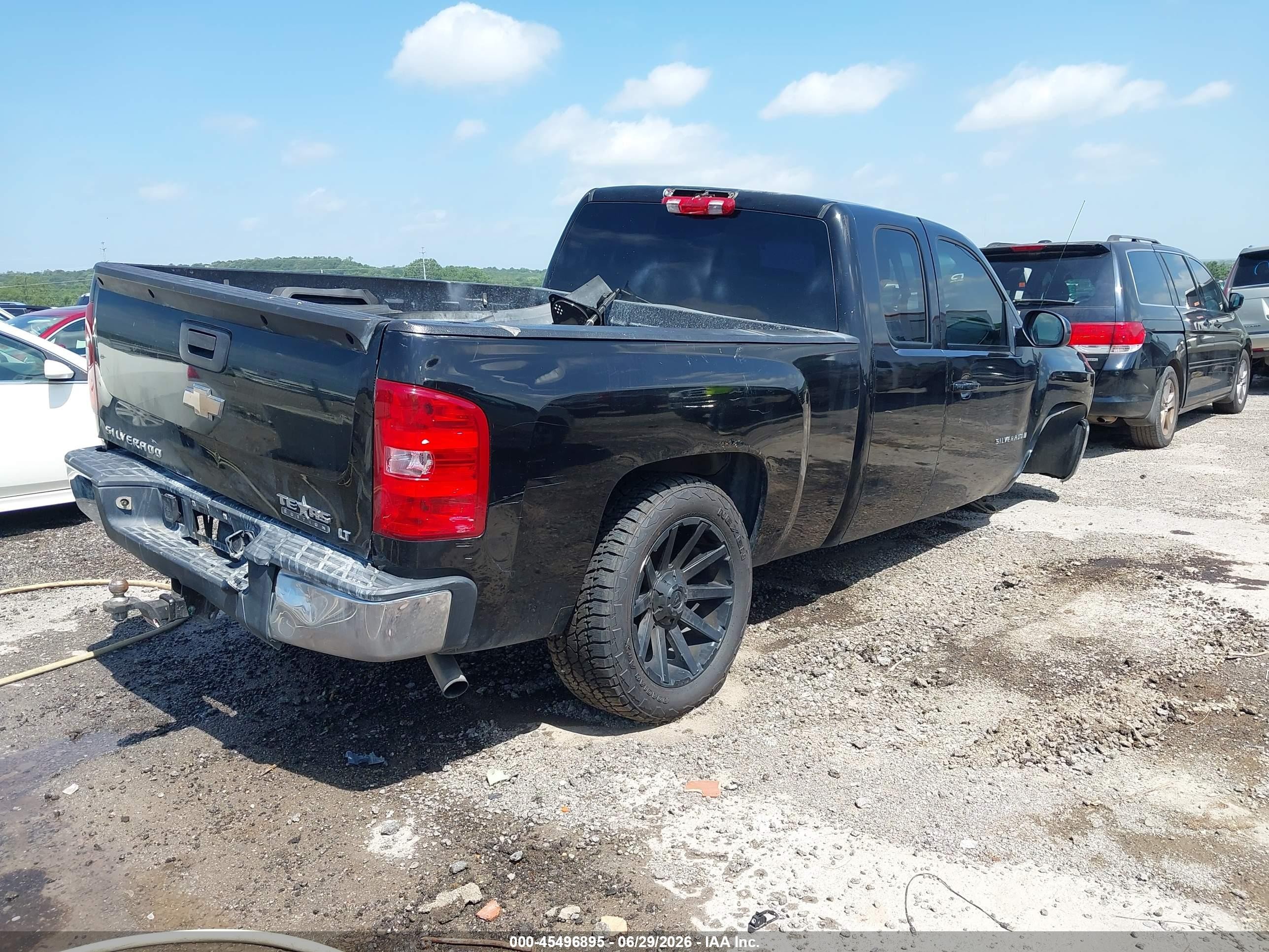 2008 Chevrolet Silverado 1500 Lt1 Black vin: 2GCEC19JX81321820