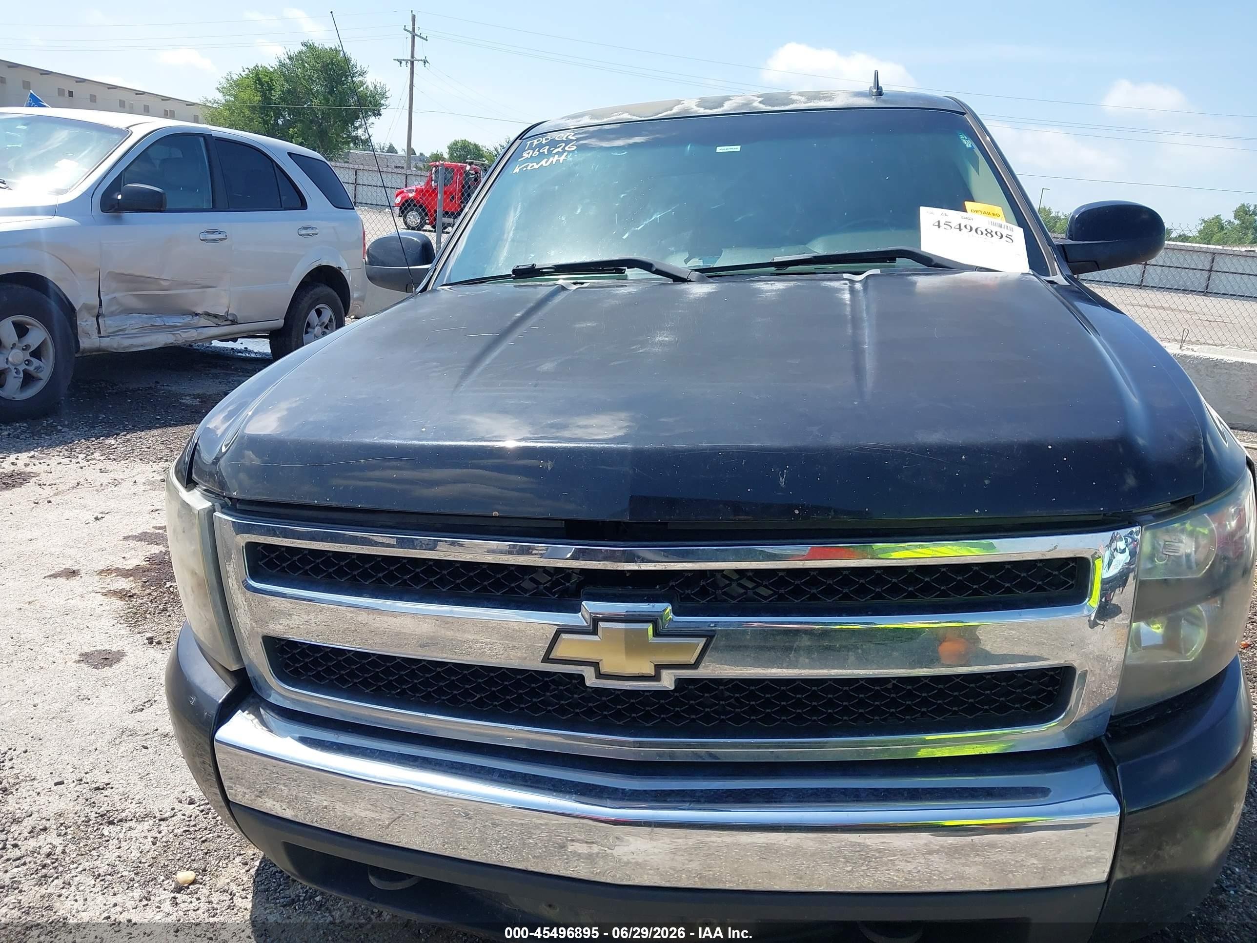 2008 Chevrolet Silverado 1500 Lt1 Black vin: 2GCEC19JX81321820