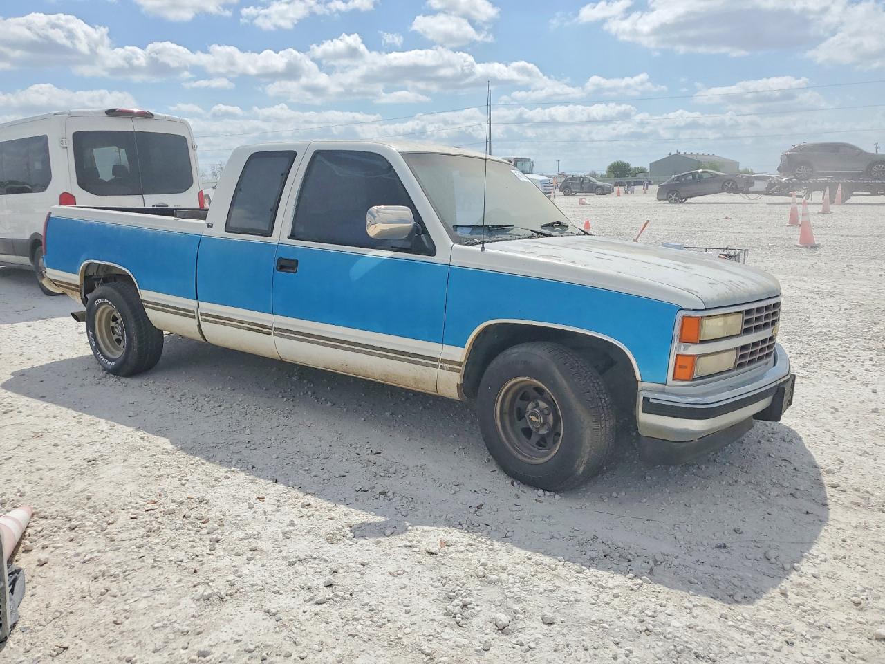 1991 Chevrolet Gmt-400 C1500 White vin: 2GCEC19K0M1149669