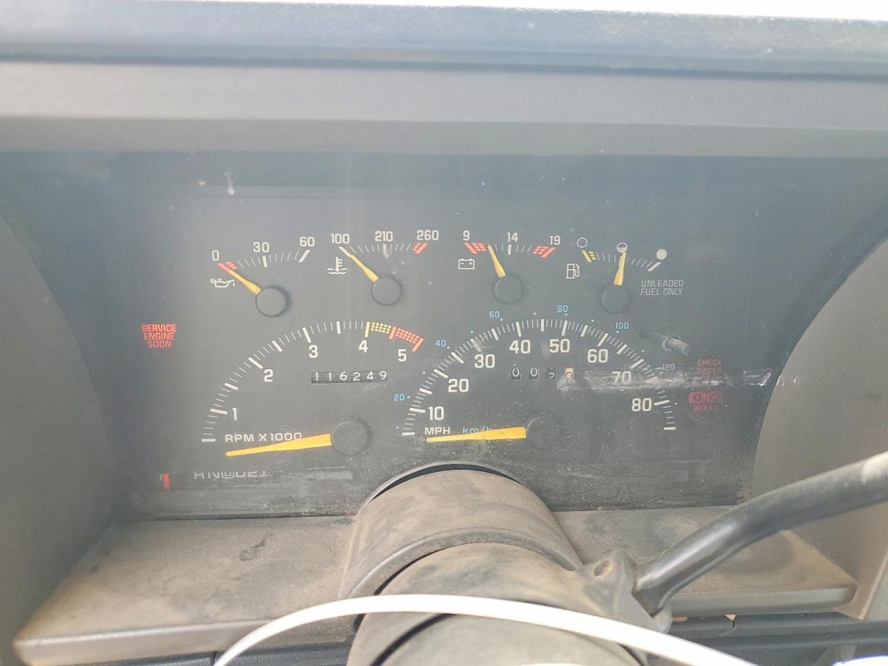 1991 Chevrolet Gmt-400 C1500 White vin: 2GCEC19K0M1149669