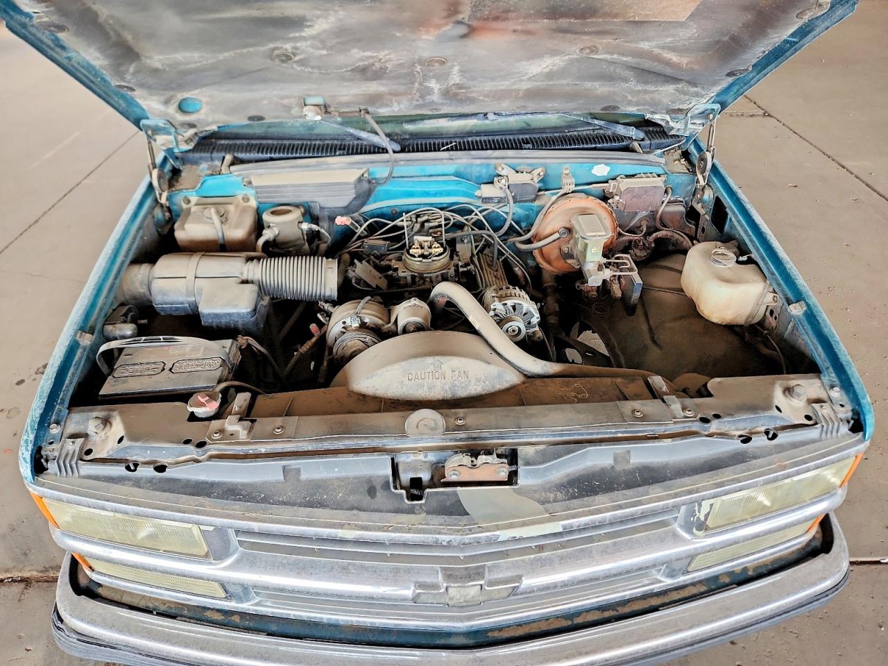 1994 Chevrolet Gmt-400 C1500 Green vin: 2GCEC19K0R1266448