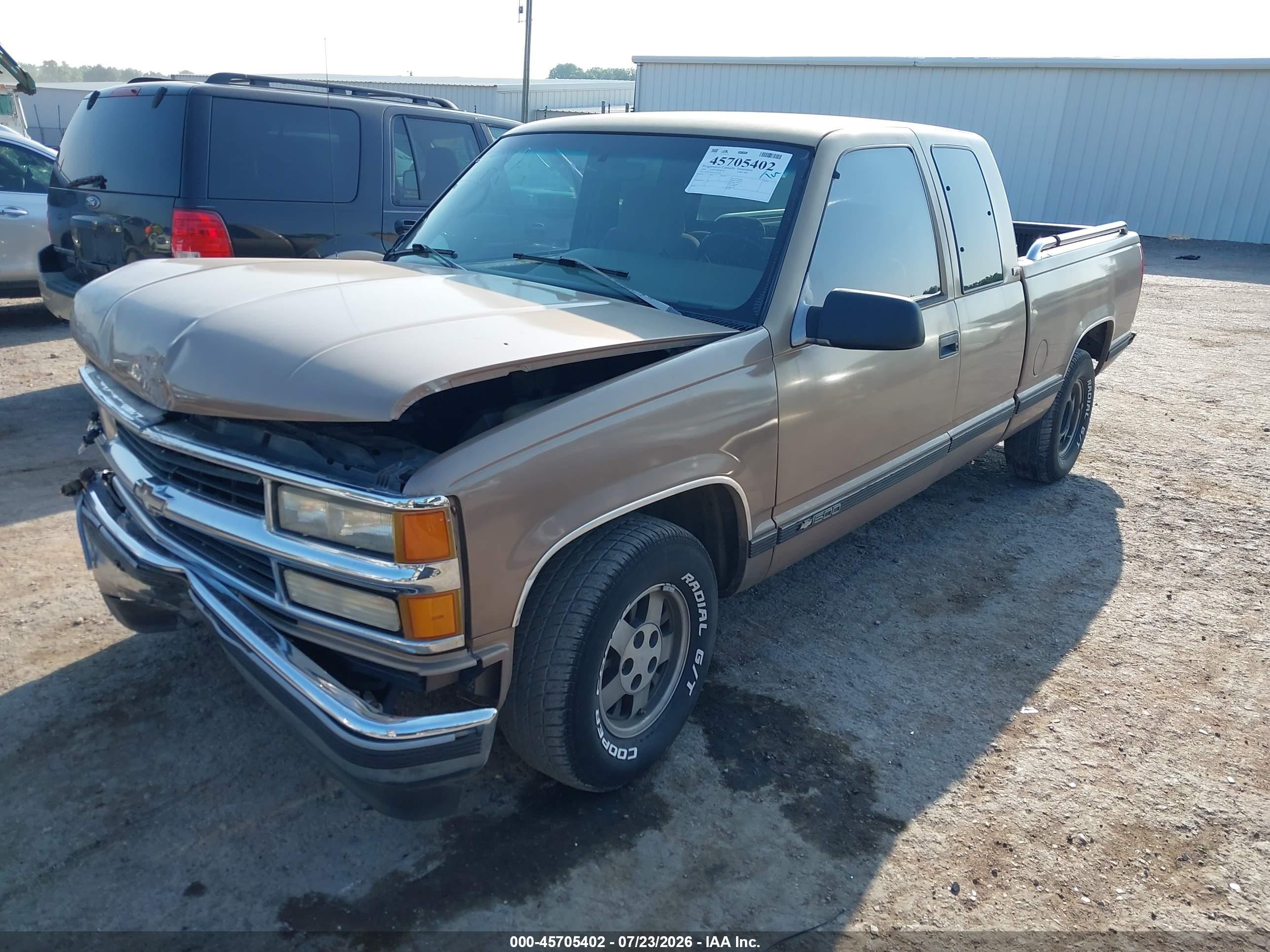 1995 Chevrolet Gmt-400 C1500 Beige vin: 2GCEC19K1S1215420