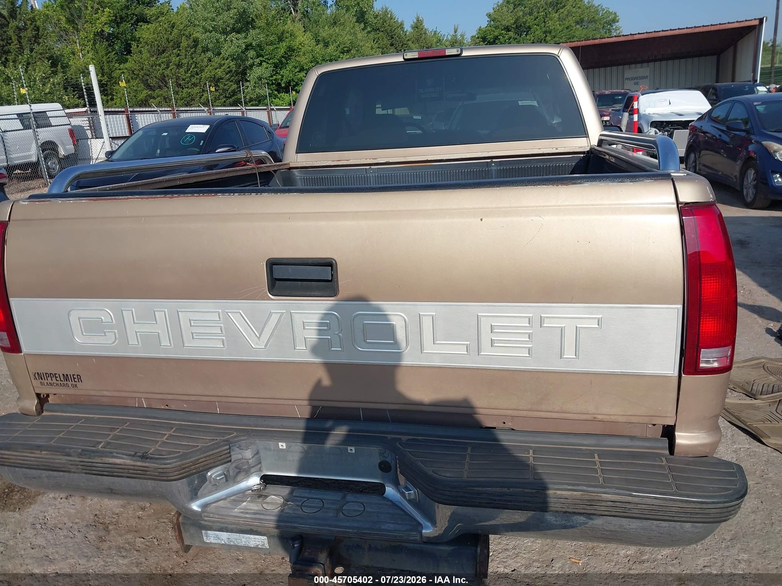 1995 Chevrolet Gmt-400 C1500 Beige vin: 2GCEC19K1S1215420