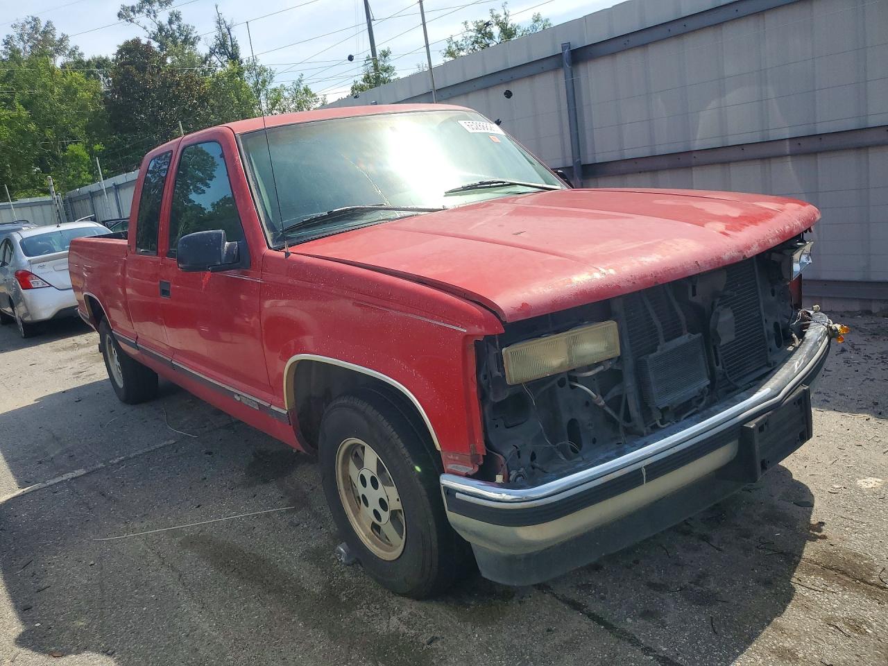 1995 Chevrolet Gmt-400 C1500 Red vin: 2GCEC19K3S1283833