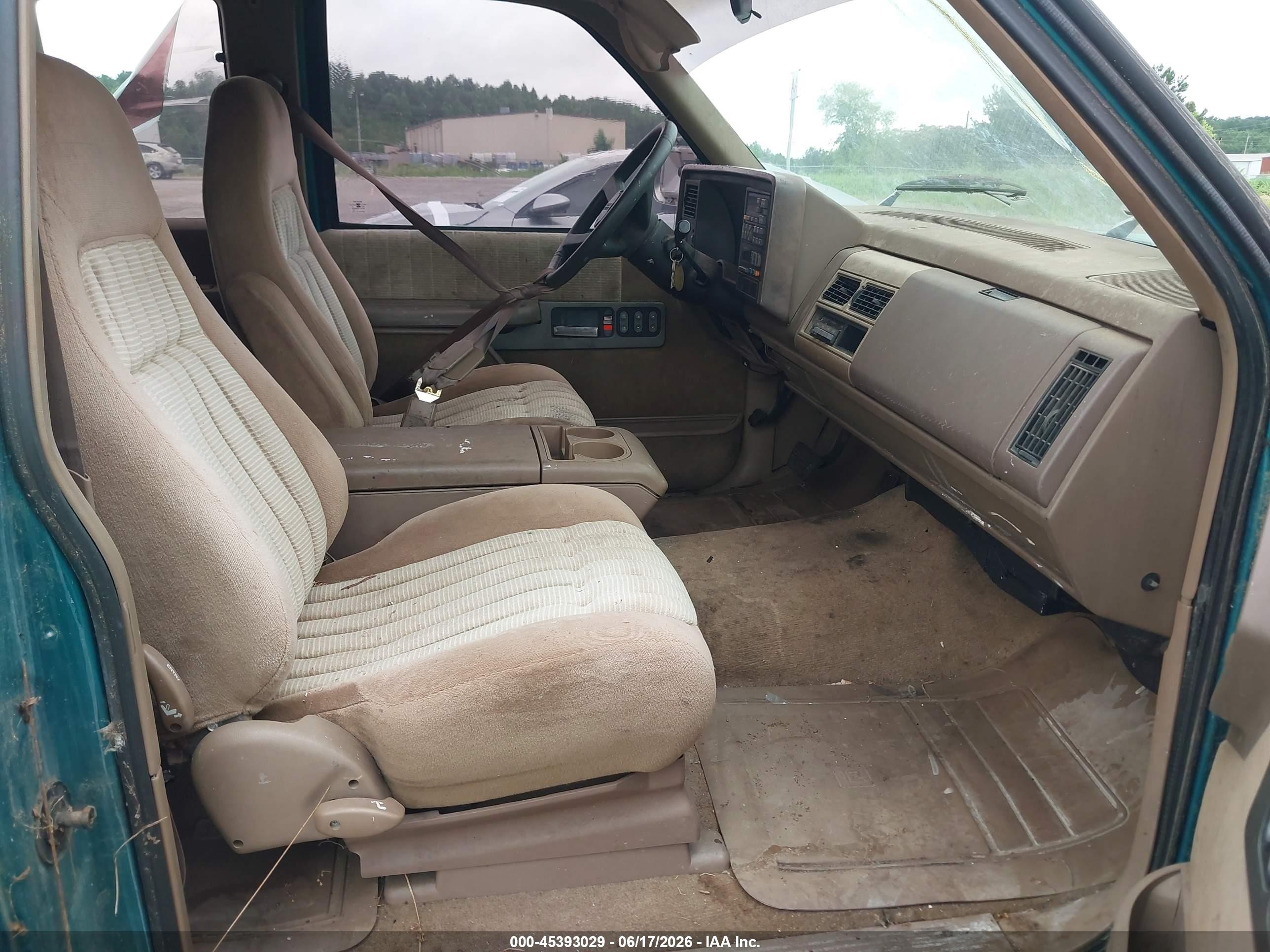 1994 Chevrolet Gmt-400 C1500 Green vin: 2GCEC19K4R1166790