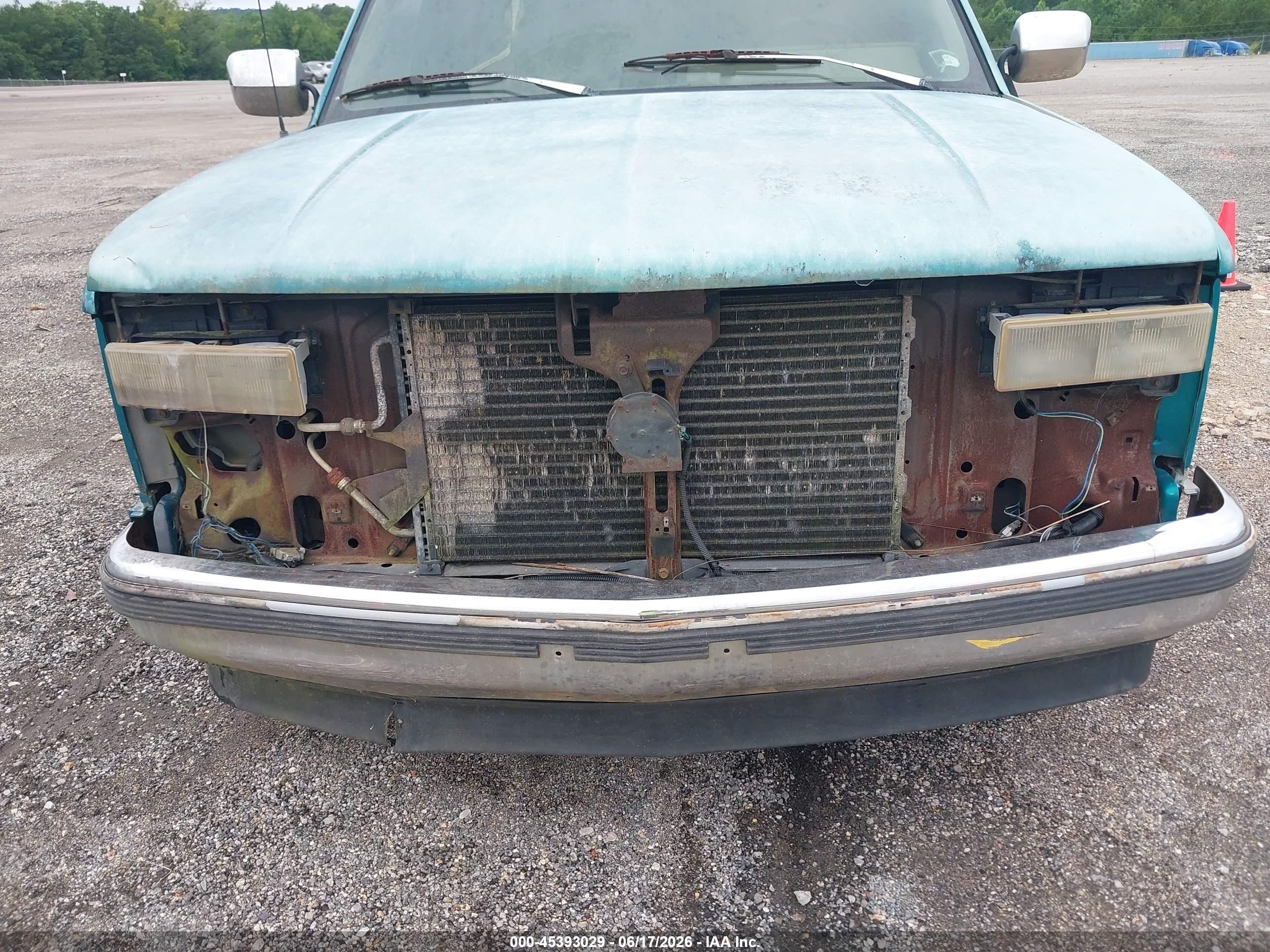 1994 Chevrolet Gmt-400 C1500 Green vin: 2GCEC19K4R1166790