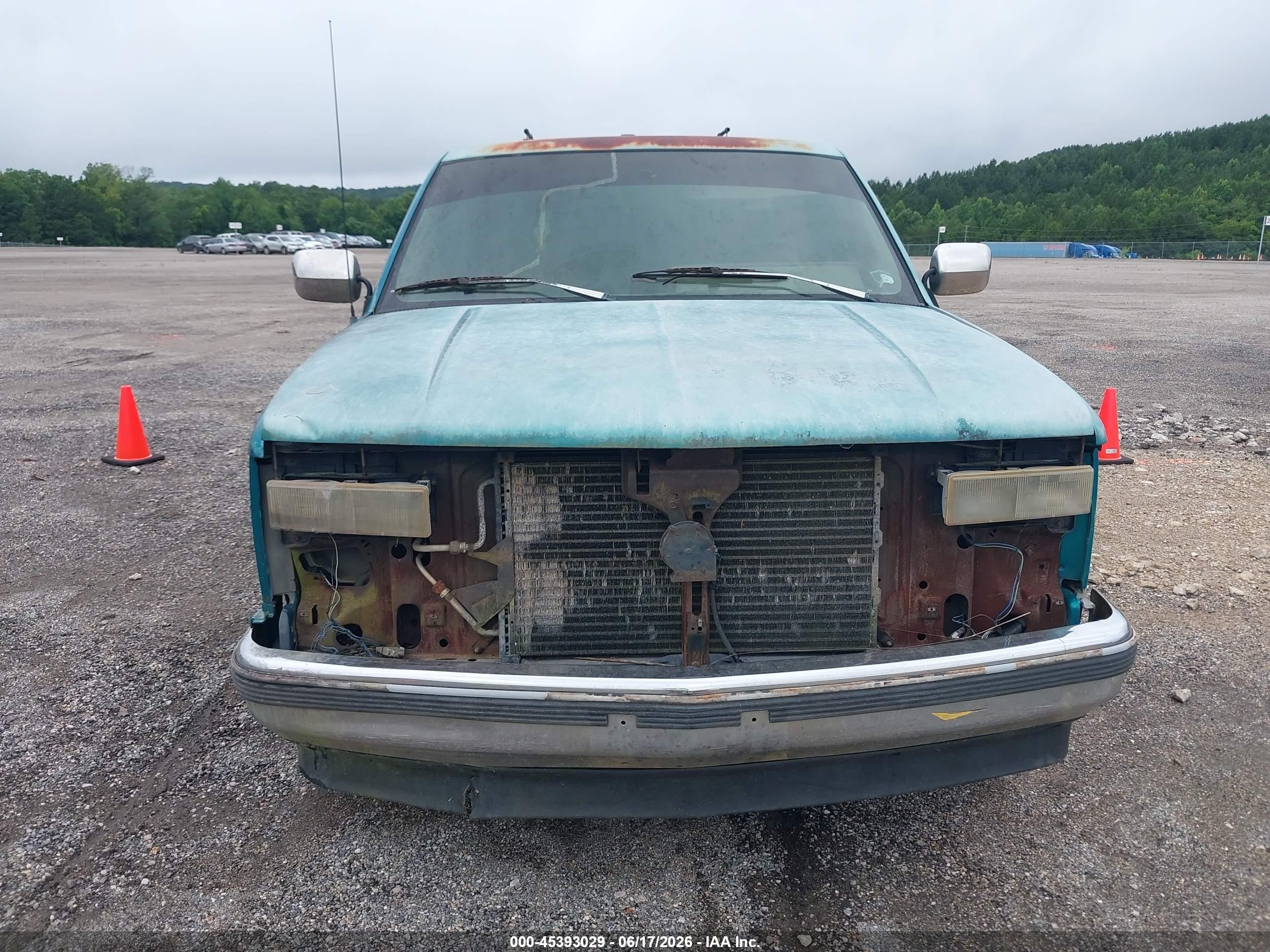 1994 Chevrolet Gmt-400 C1500 Green vin: 2GCEC19K4R1166790