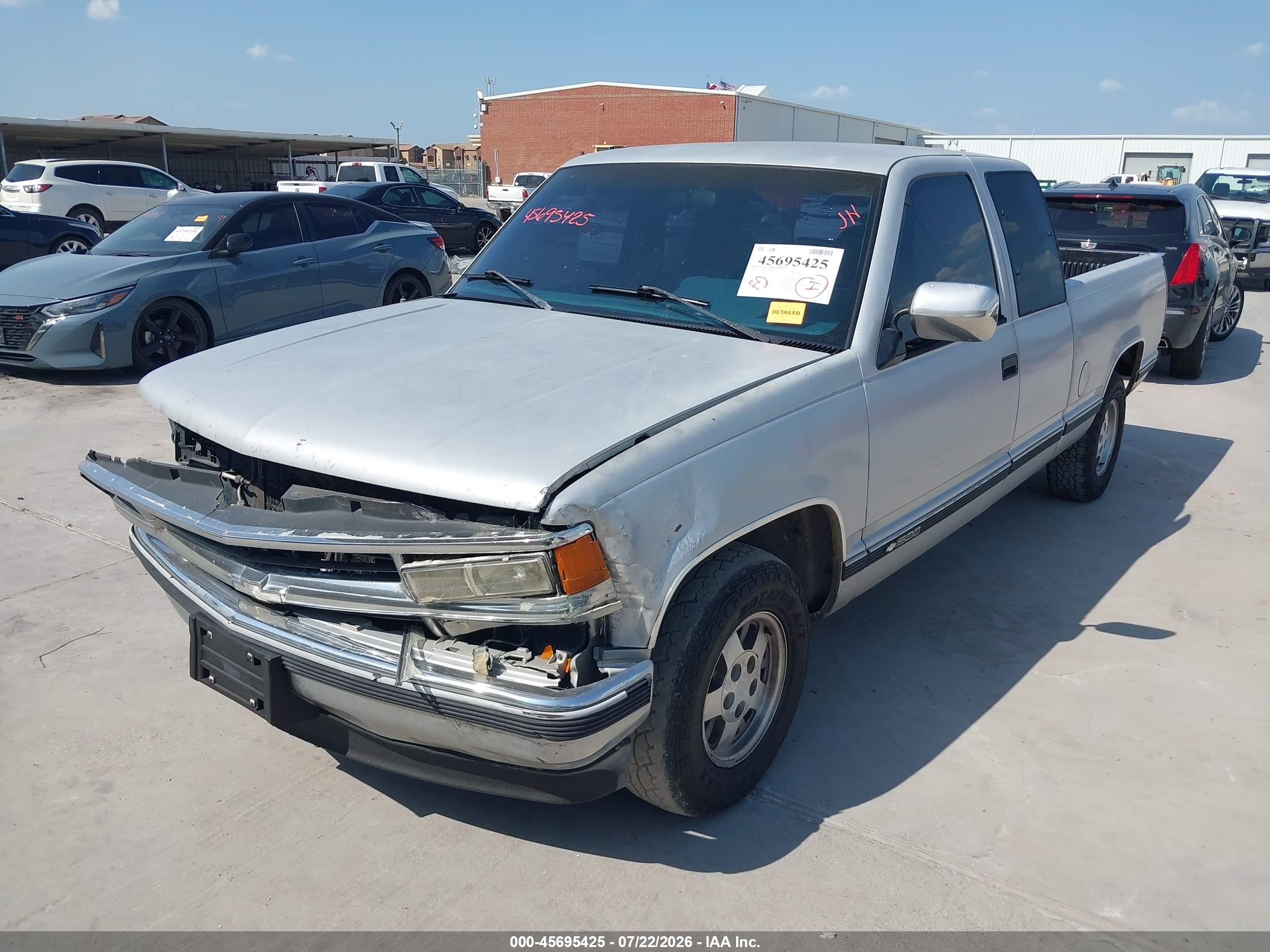 1994 Chevrolet Gmt-400 C1500 Gray vin: 2GCEC19K4R1310323