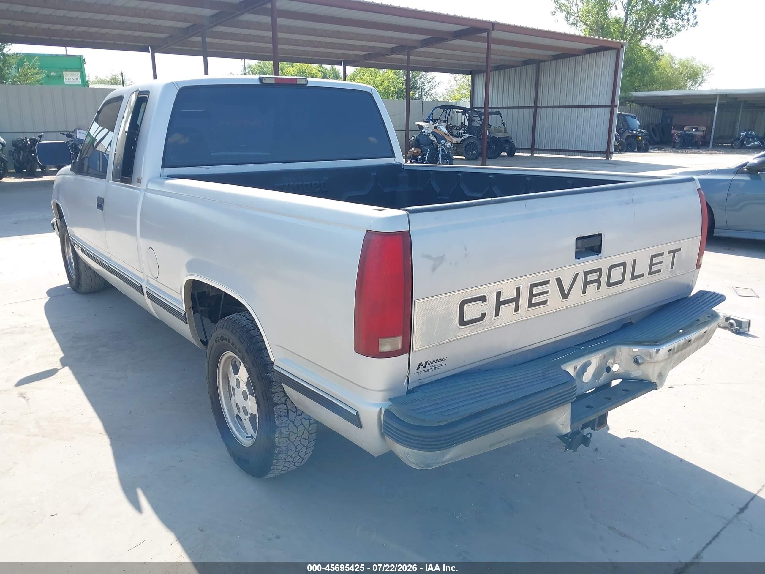 1994 Chevrolet Gmt-400 C1500 Gray vin: 2GCEC19K4R1310323