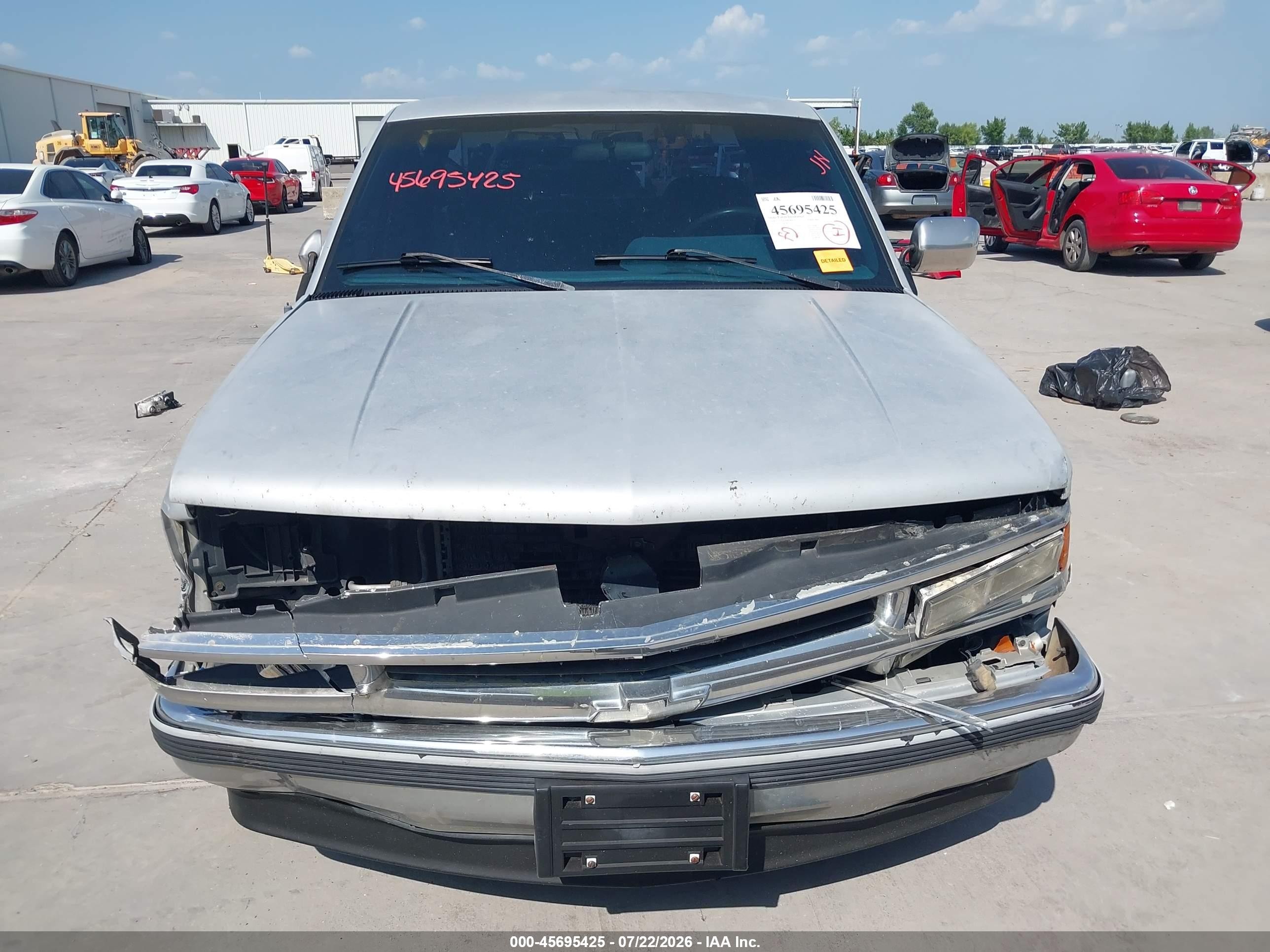 1994 Chevrolet Gmt-400 C1500 Gray vin: 2GCEC19K4R1310323