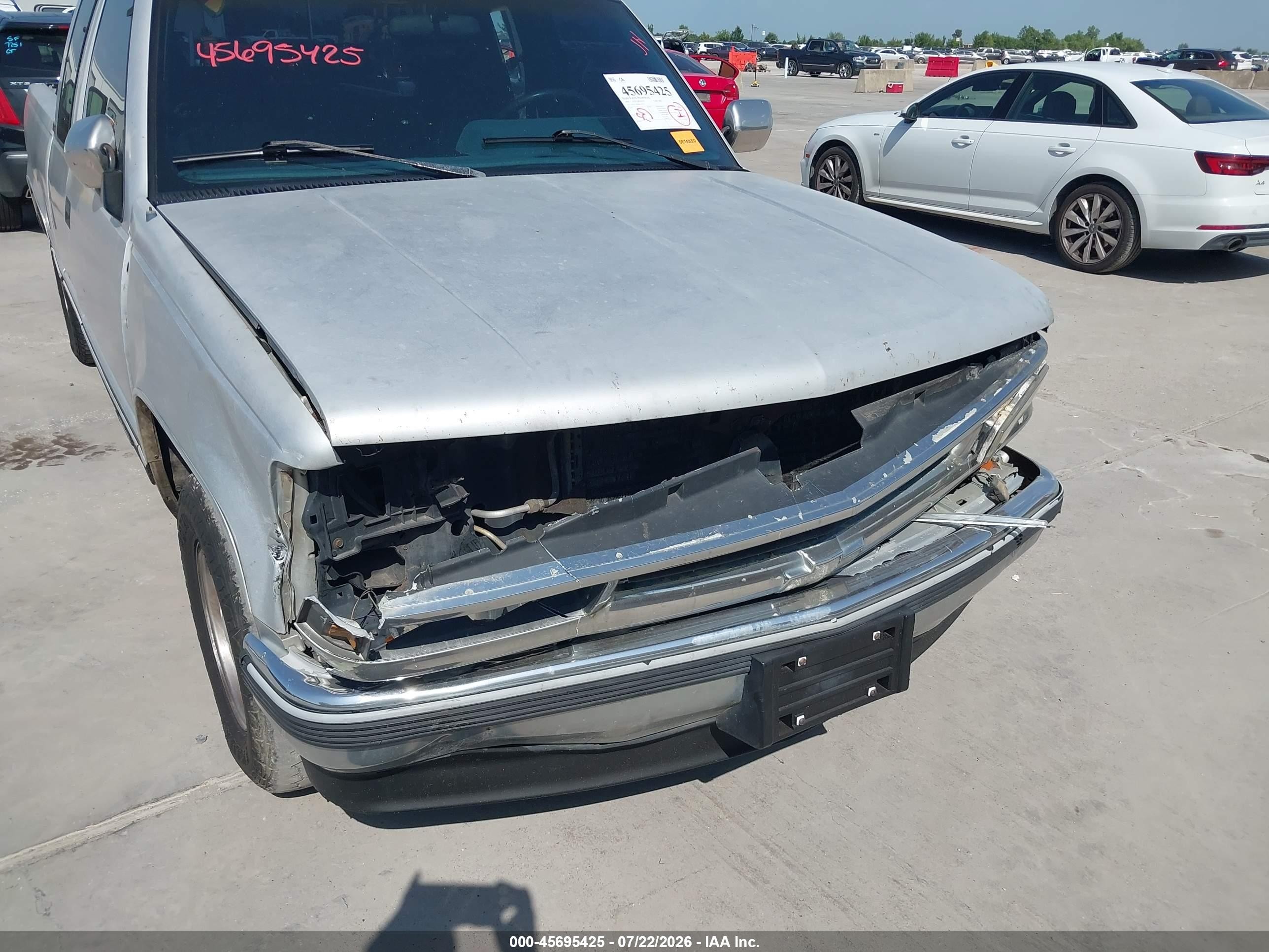 1994 Chevrolet Gmt-400 C1500 Gray vin: 2GCEC19K4R1310323