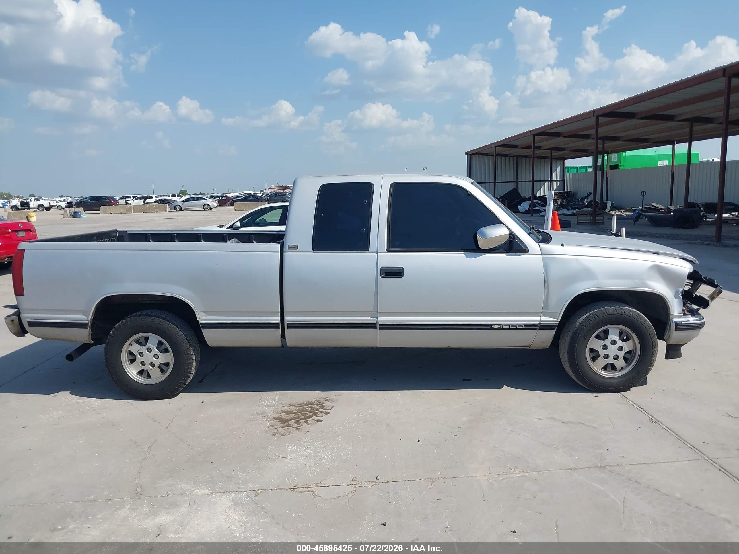 1994 Chevrolet Gmt-400 C1500 Gray vin: 2GCEC19K4R1310323