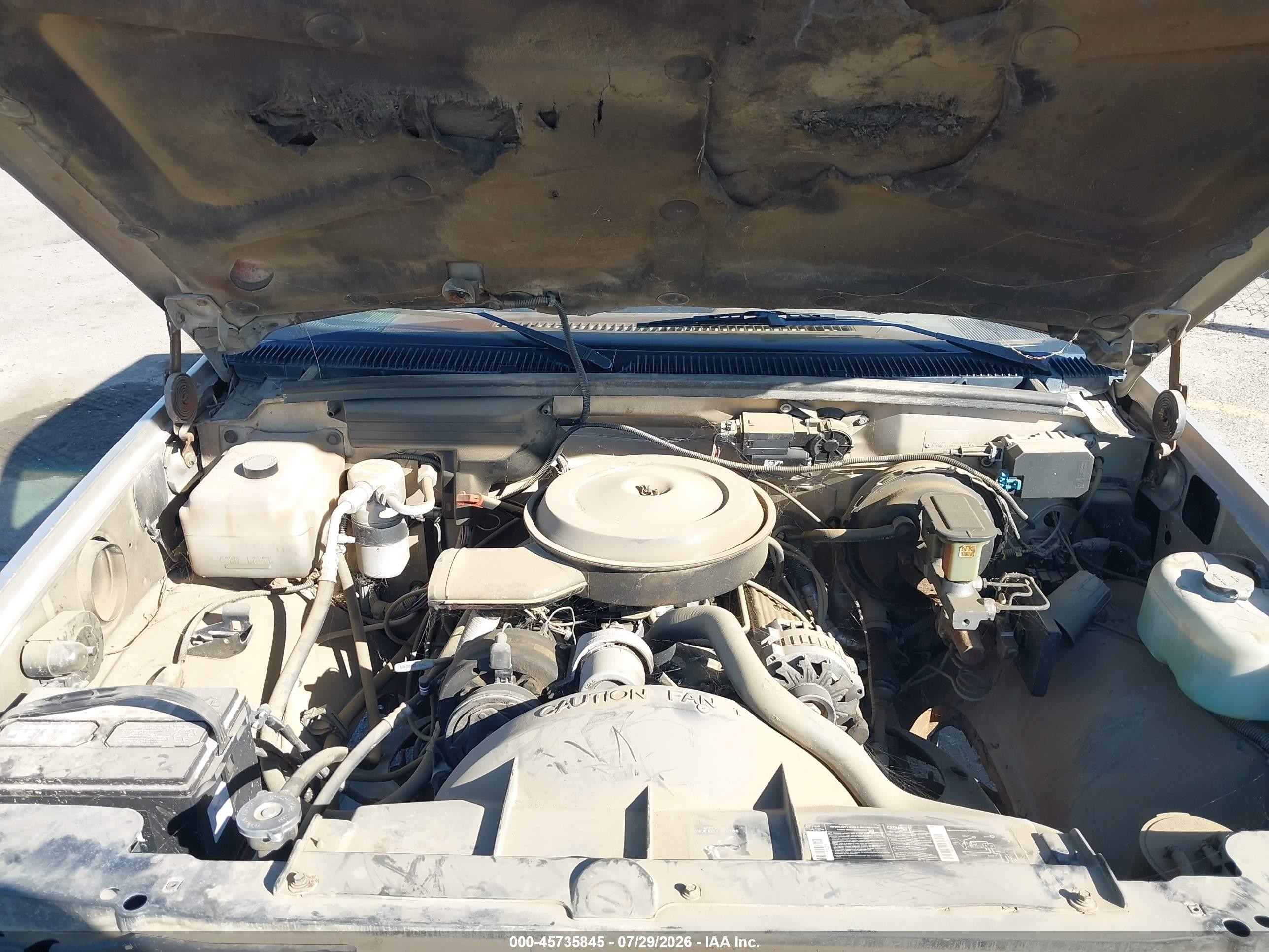 1990 Chevrolet Gmt-400 C1500 Коричневый vin: 2GCEC19K5L1246591