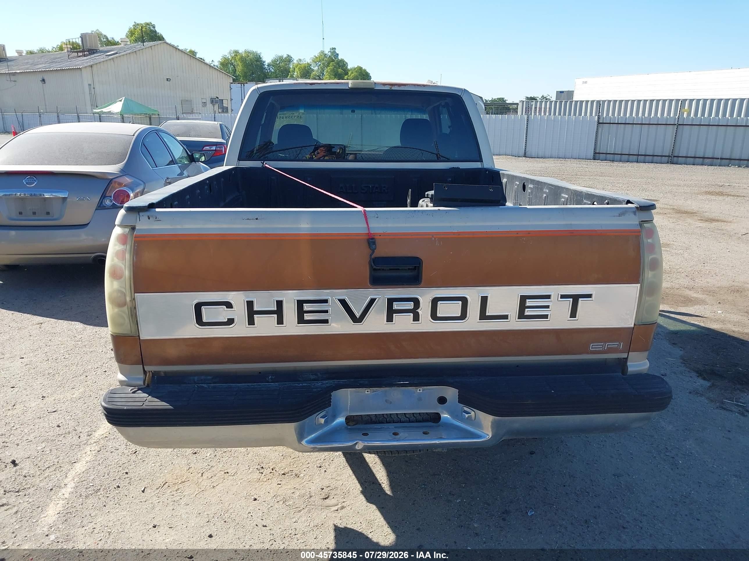 1990 Chevrolet Gmt-400 C1500 Коричневый vin: 2GCEC19K5L1246591