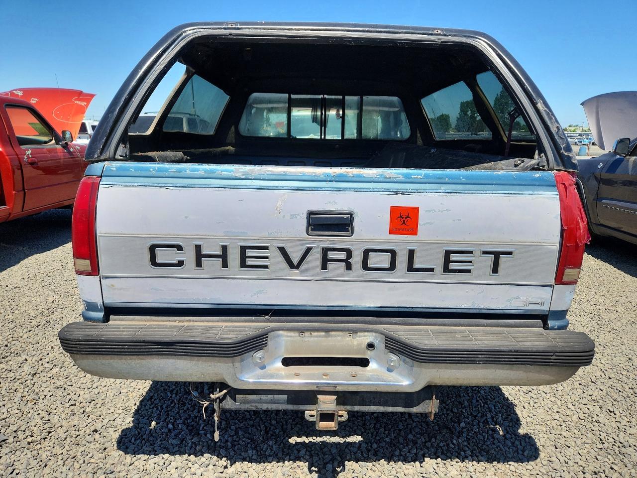1991 Chevrolet Gmt-400 C1500 Blue vin: 2GCEC19K5M1213365