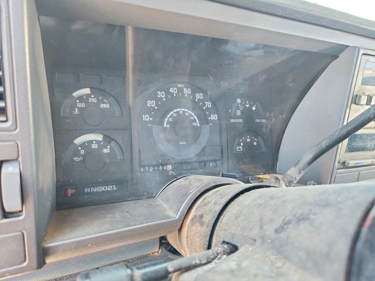 1991 Chevrolet Gmt-400 C1500 Blue vin: 2GCEC19K5M1213365