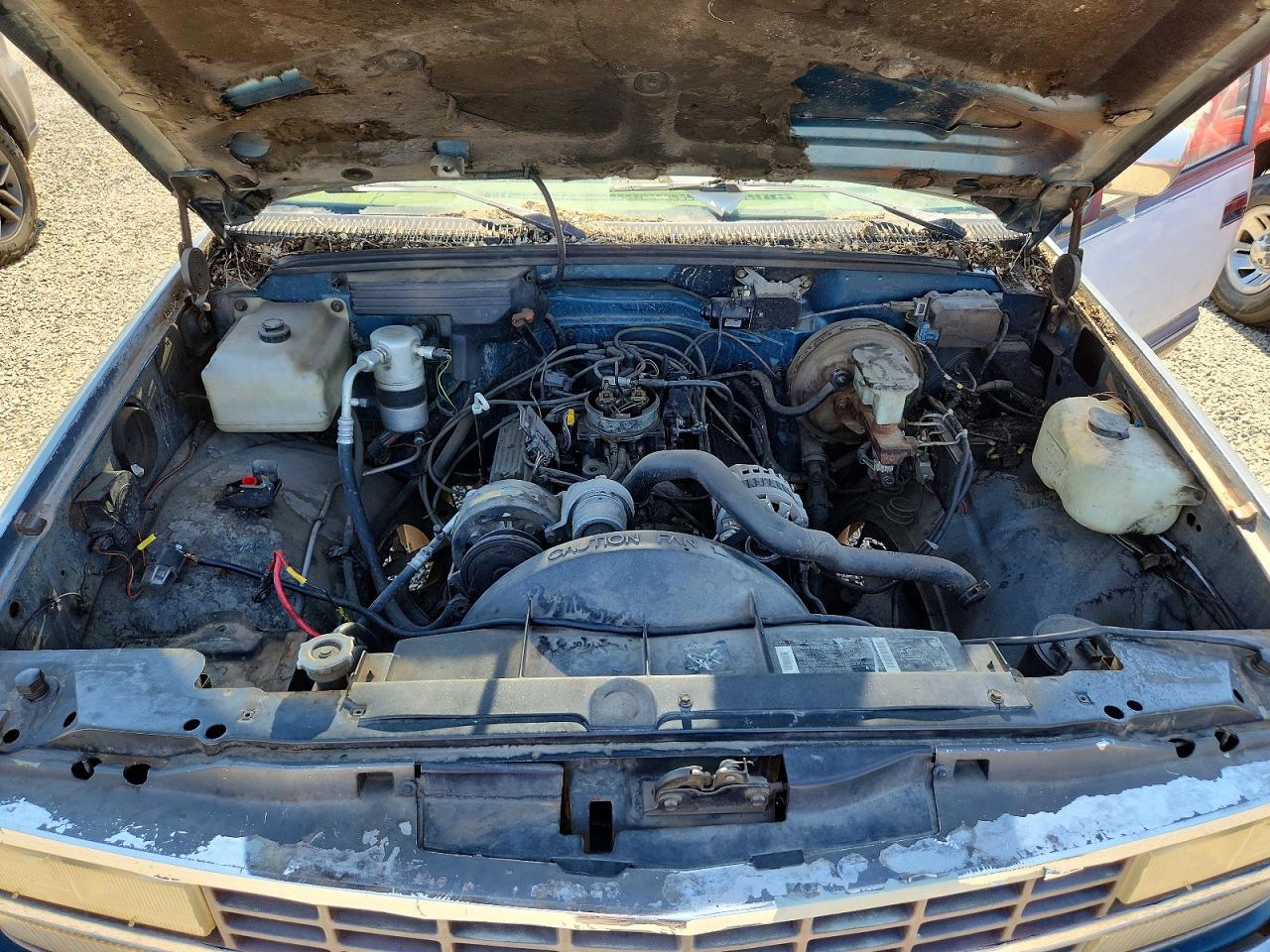 1991 Chevrolet Gmt-400 C1500 Blue vin: 2GCEC19K5M1213365