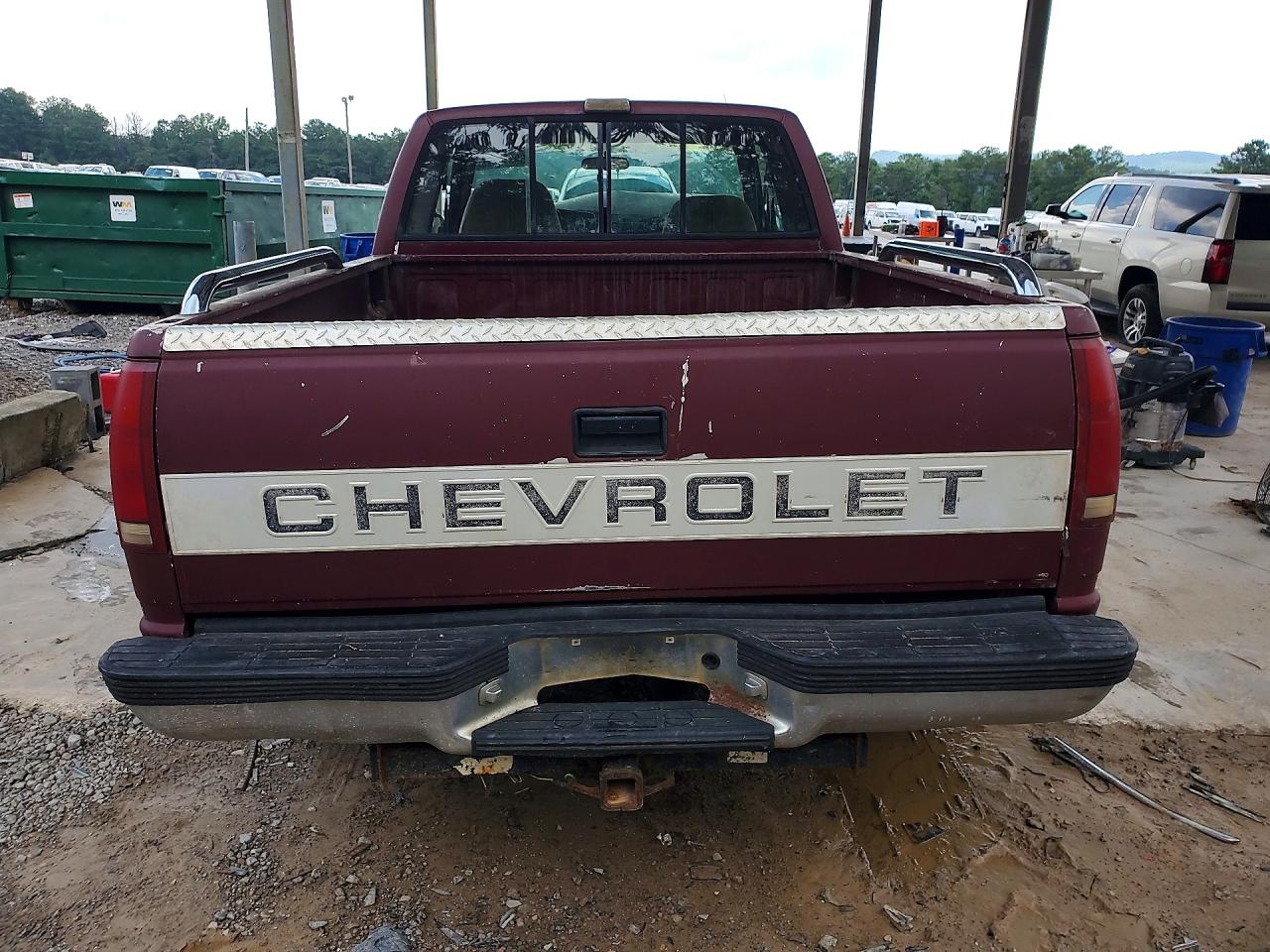 1993 Chevrolet Gmt-400 C1500 Burgundy vin: 2GCEC19K5P1270413