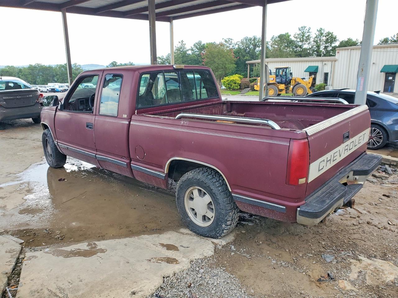 1993 Chevrolet Gmt-400 C1500 Burgundy vin: 2GCEC19K5P1270413