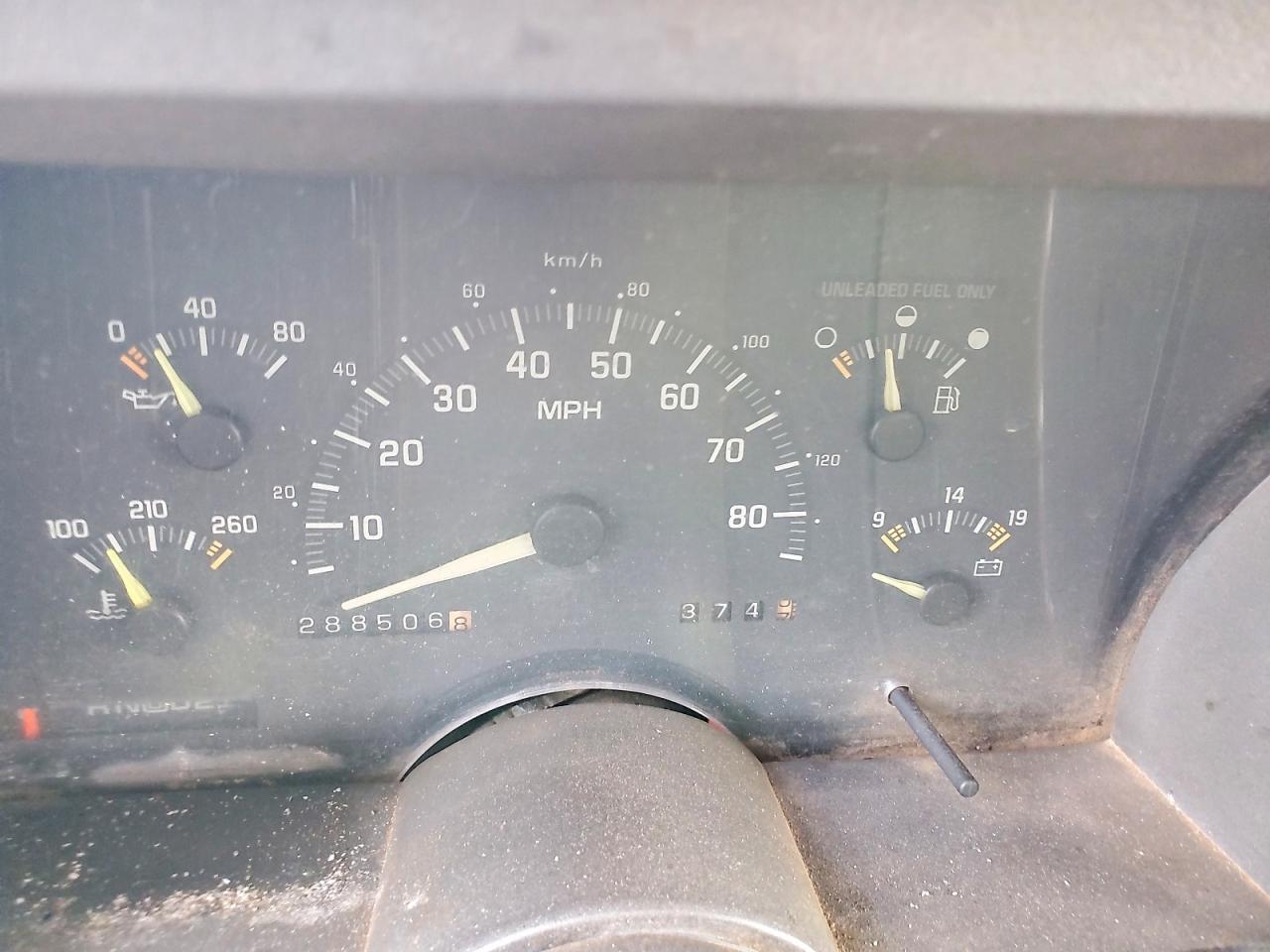 1993 Chevrolet Gmt-400 C1500 Burgundy vin: 2GCEC19K5P1270413