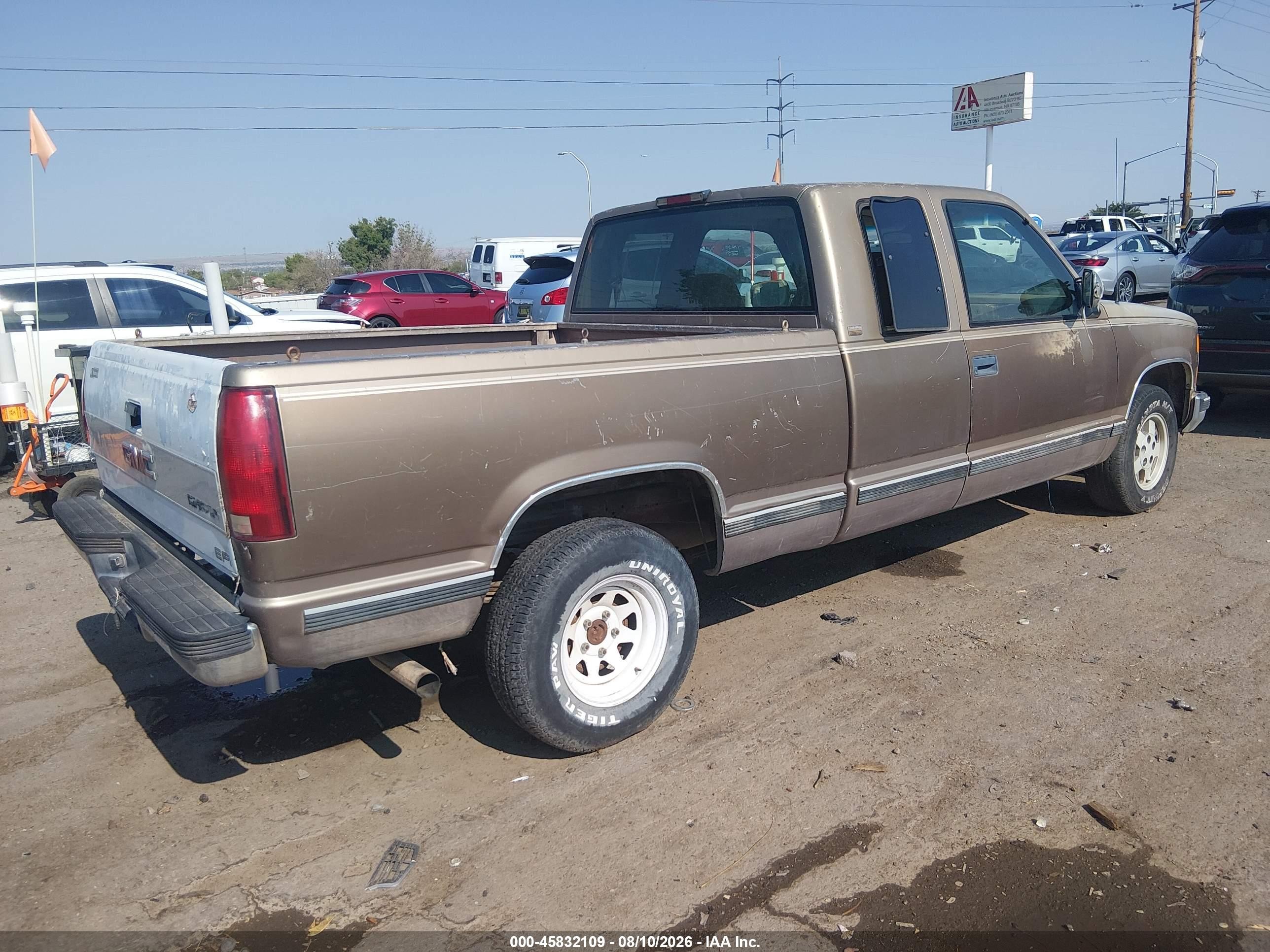 1994 Chevrolet Gmt-400 C1500 Tan vin: 2GCEC19K6R1267846