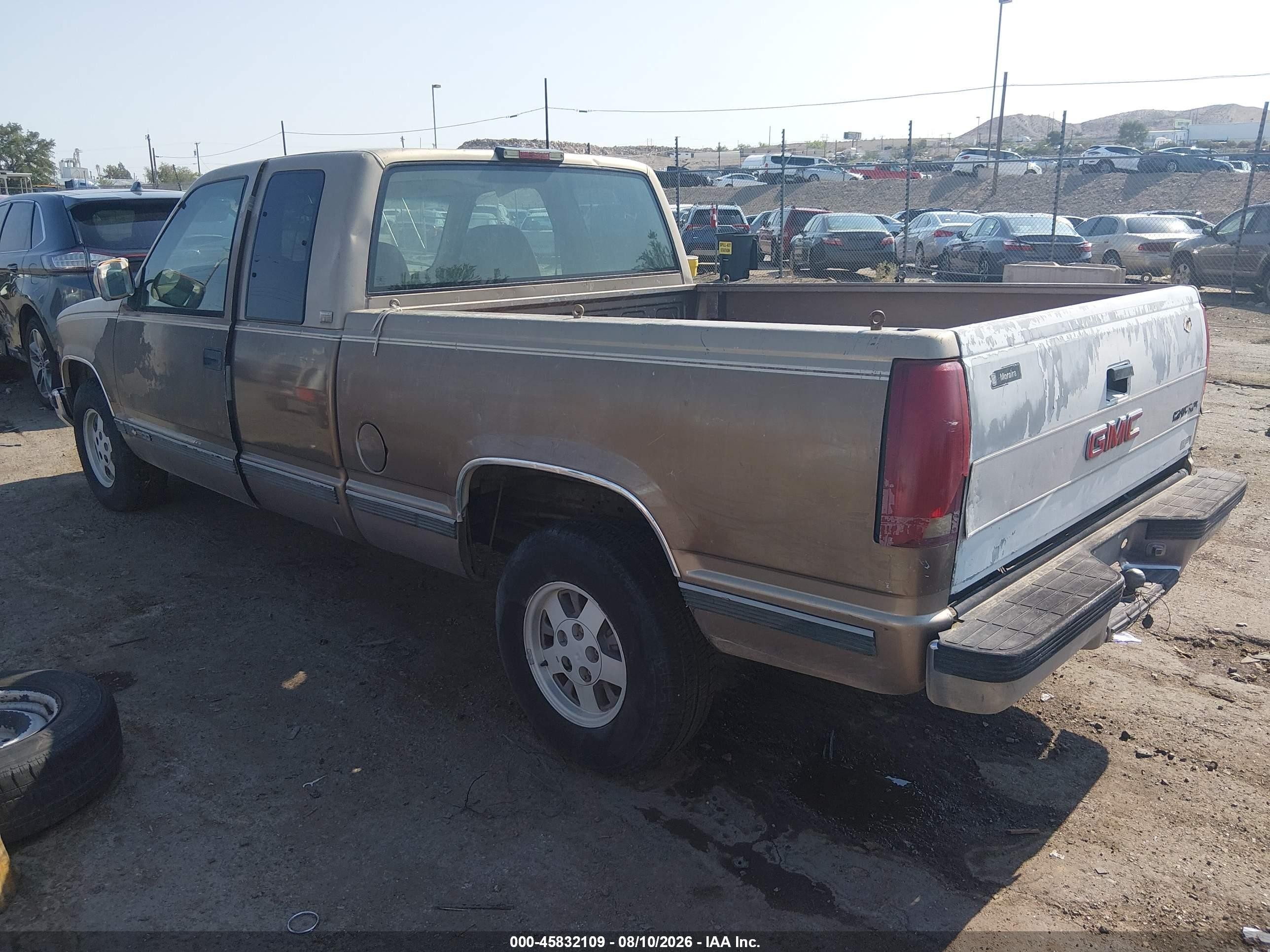 1994 Chevrolet Gmt-400 C1500 Tan vin: 2GCEC19K6R1267846