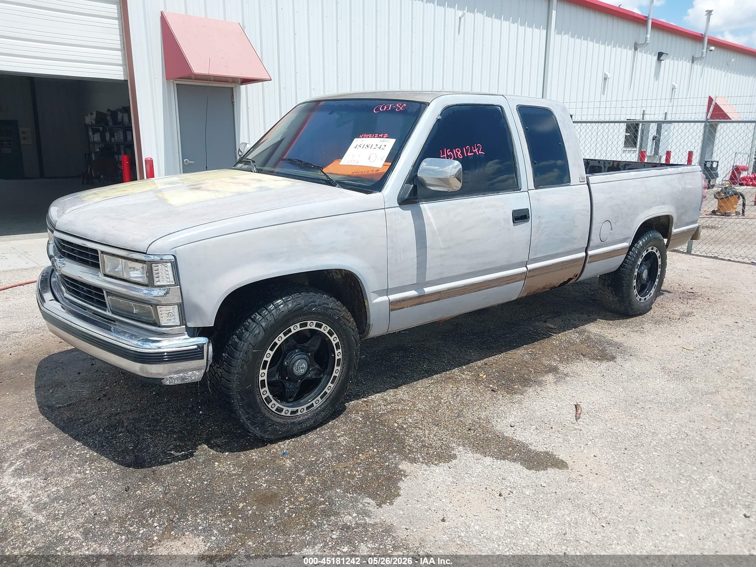 1994 Chevrolet Gmt-400 C1500 Gray vin: 2GCEC19K6R1289653