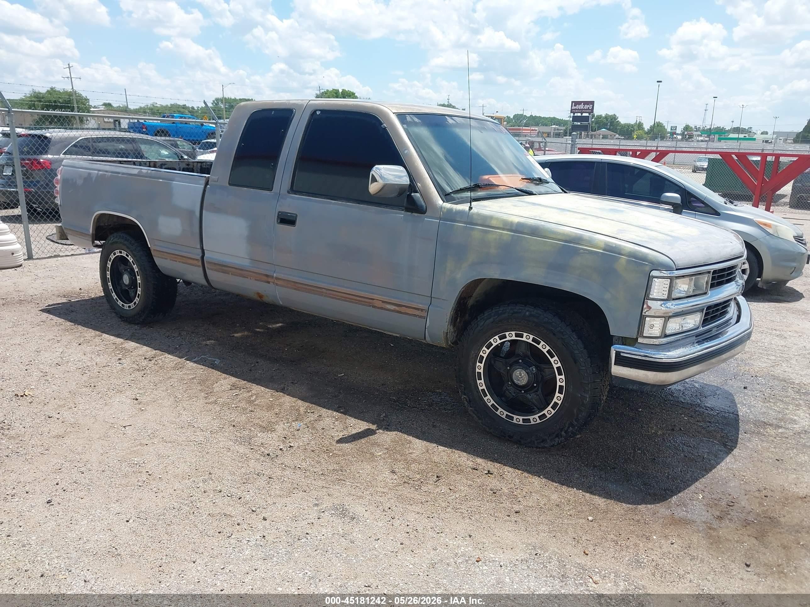 1994 Chevrolet Gmt-400 C1500 Gray vin: 2GCEC19K6R1289653