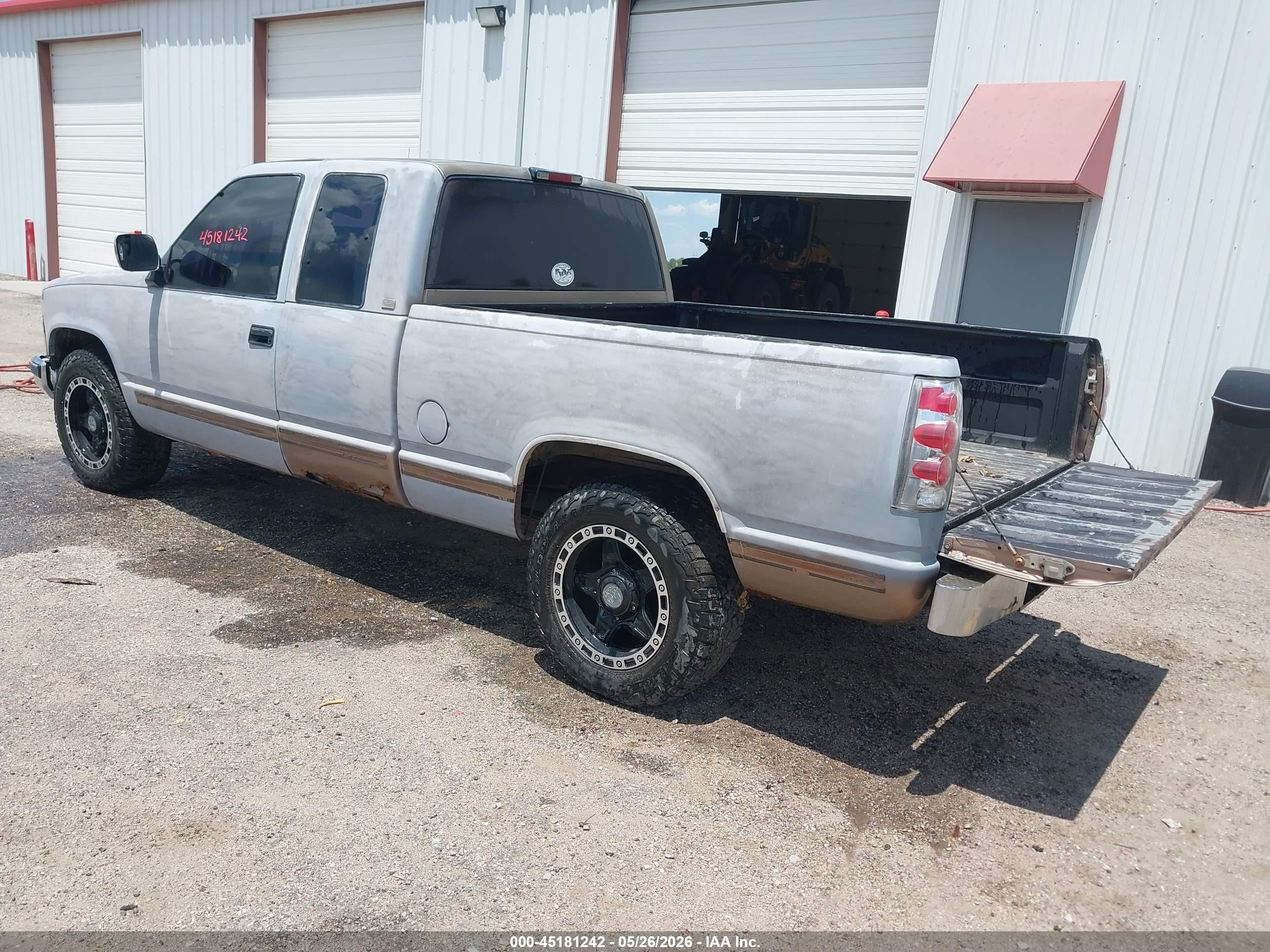 1994 Chevrolet Gmt-400 C1500 Gray vin: 2GCEC19K6R1289653