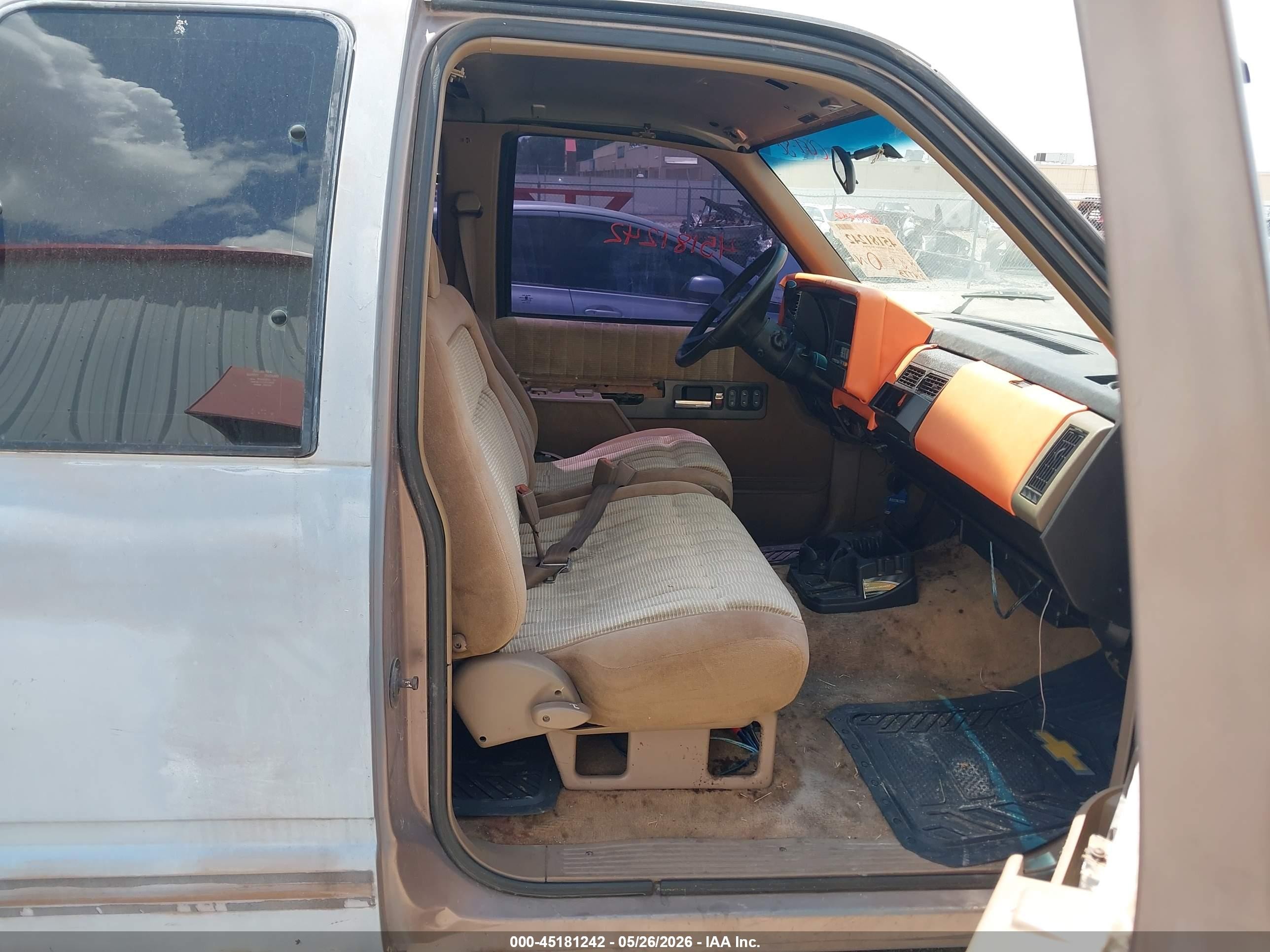 1994 Chevrolet Gmt-400 C1500 Gray vin: 2GCEC19K6R1289653