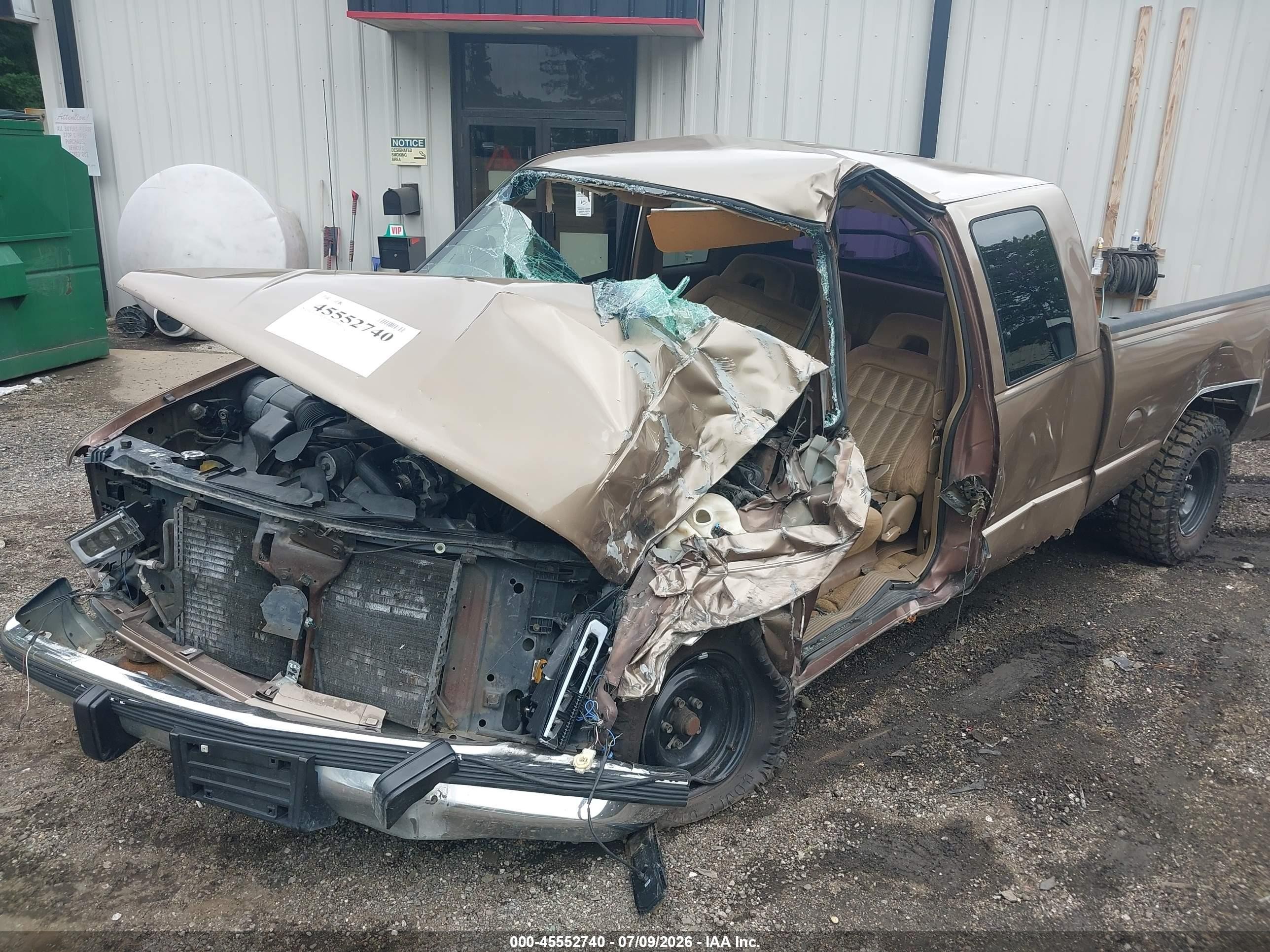 1994 Chevrolet Gmt-400 C1500 Beige vin: 2GCEC19K7R1154262