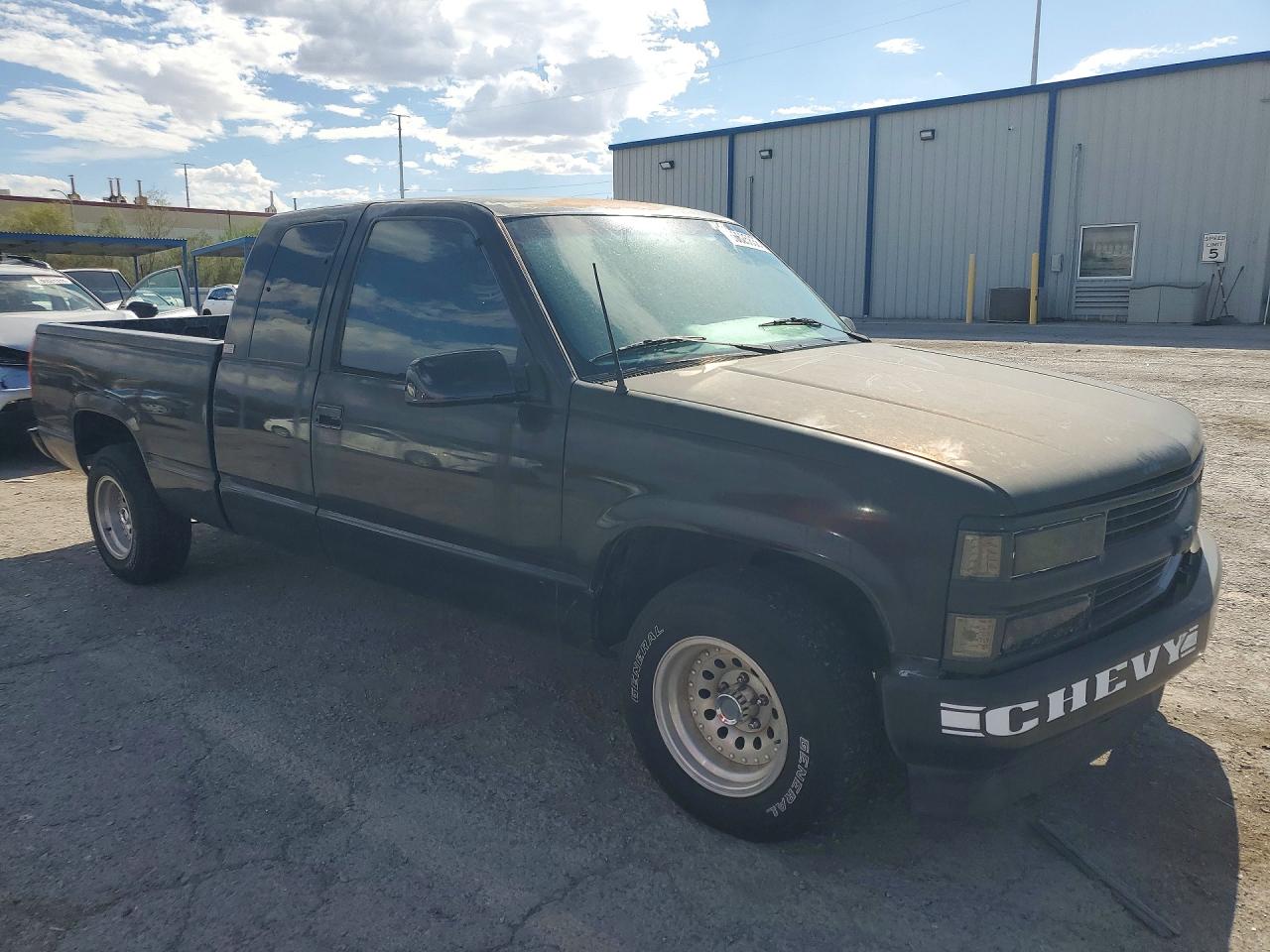 1995 Chevrolet Gmt-400 C1500 Black vin: 2GCEC19K7S1118769