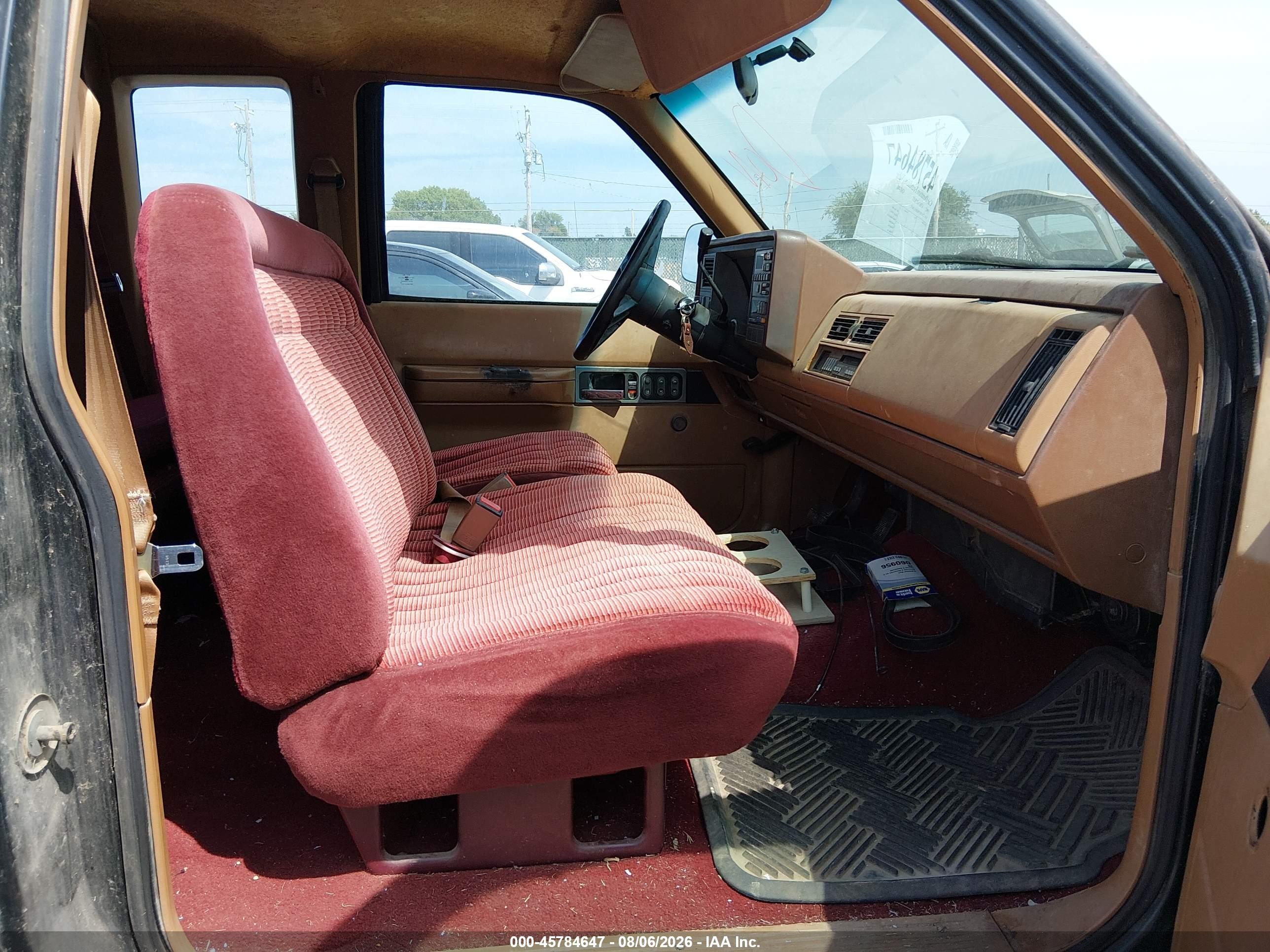 1992 Chevrolet Gmt-400 C1500 Black vin: 2GCEC19K8N1118672