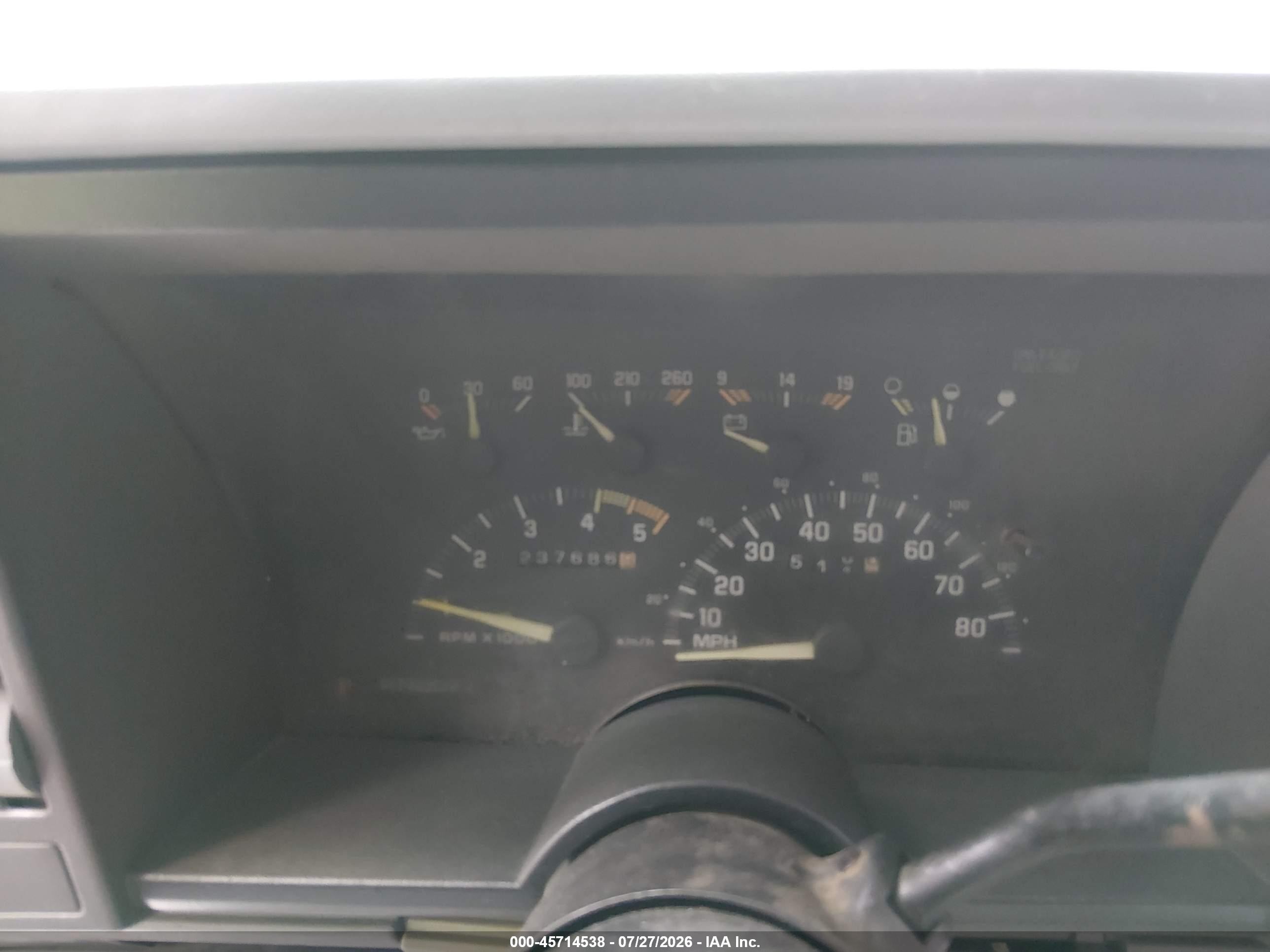 1993 Chevrolet Gmt-400 C1500 Blue vin: 2GCEC19K8P1241522