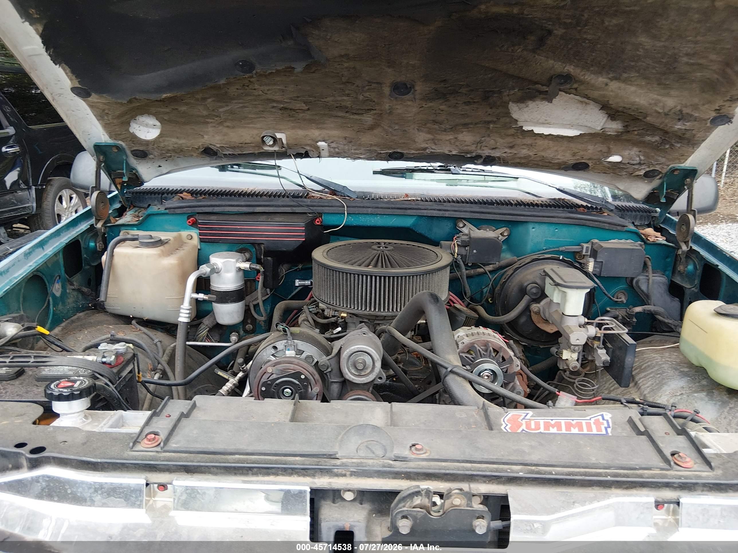 1993 Chevrolet Gmt-400 C1500 Blue vin: 2GCEC19K8P1241522