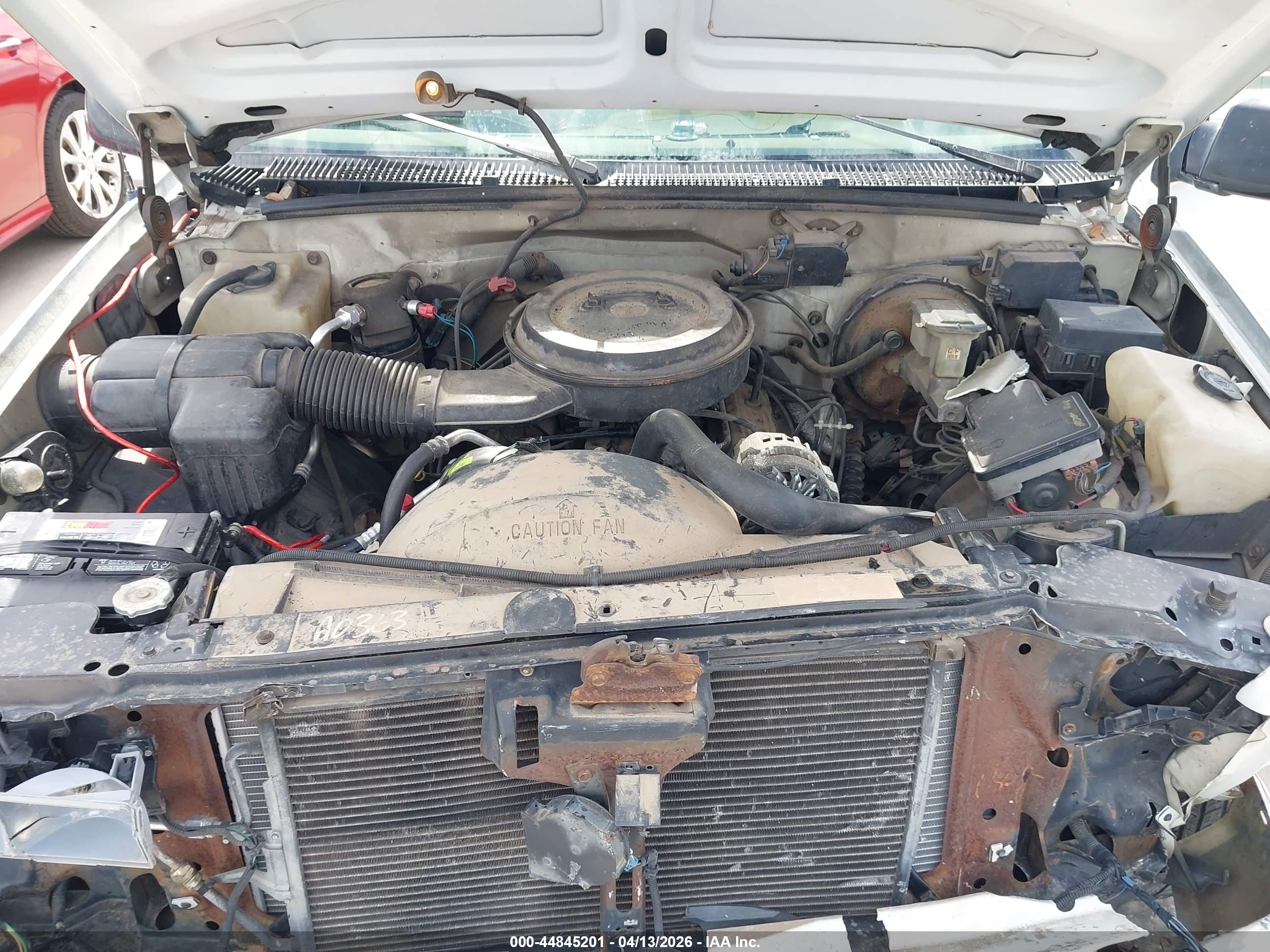 1995 Chevrolet Gmt-400 C1500 White vin: 2GCEC19K8S1172632